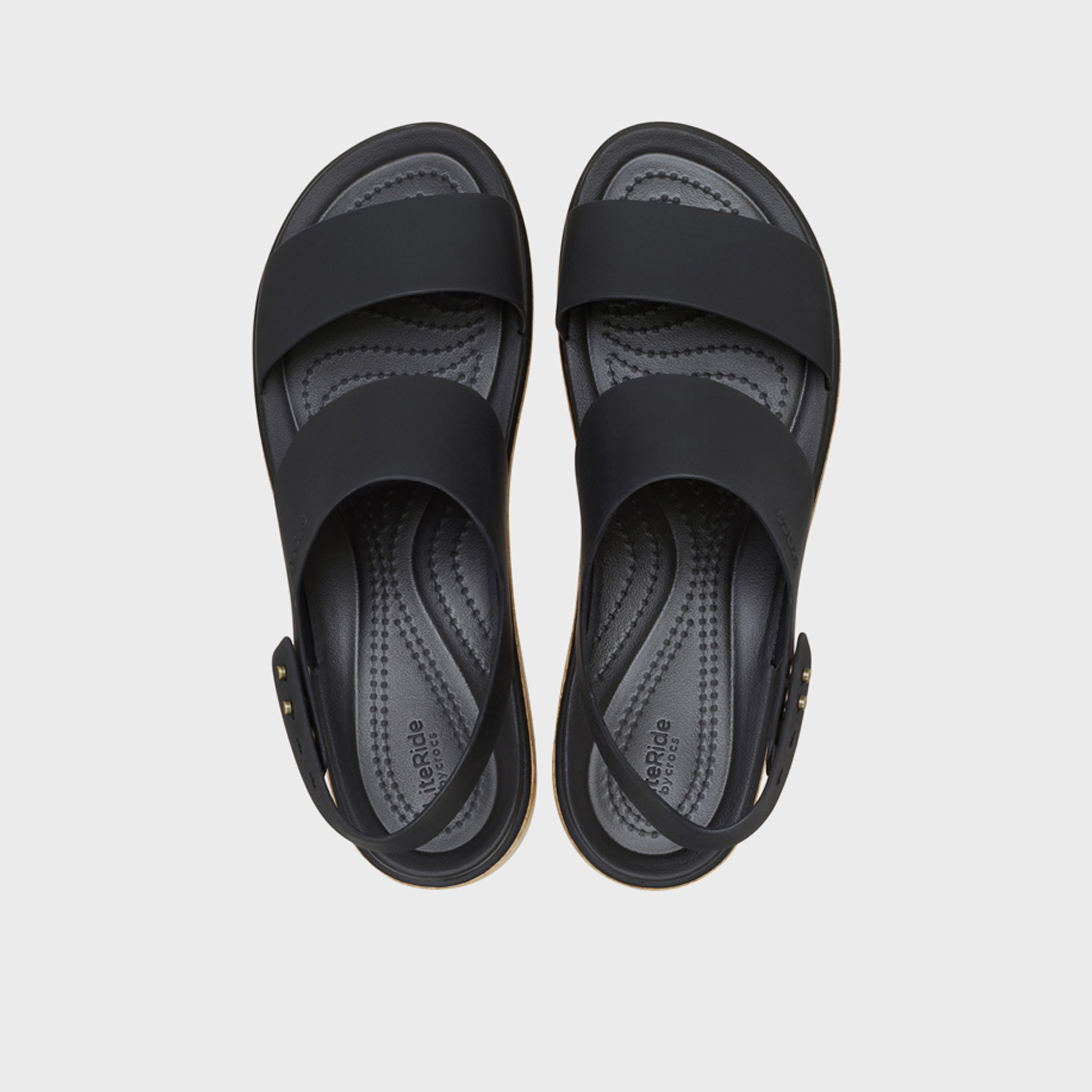 Crocs Women's Slip On Brooklyn Cork Low Wedge Slide Sandals | 211144-060-women-shoes-sandals-flats-image-4