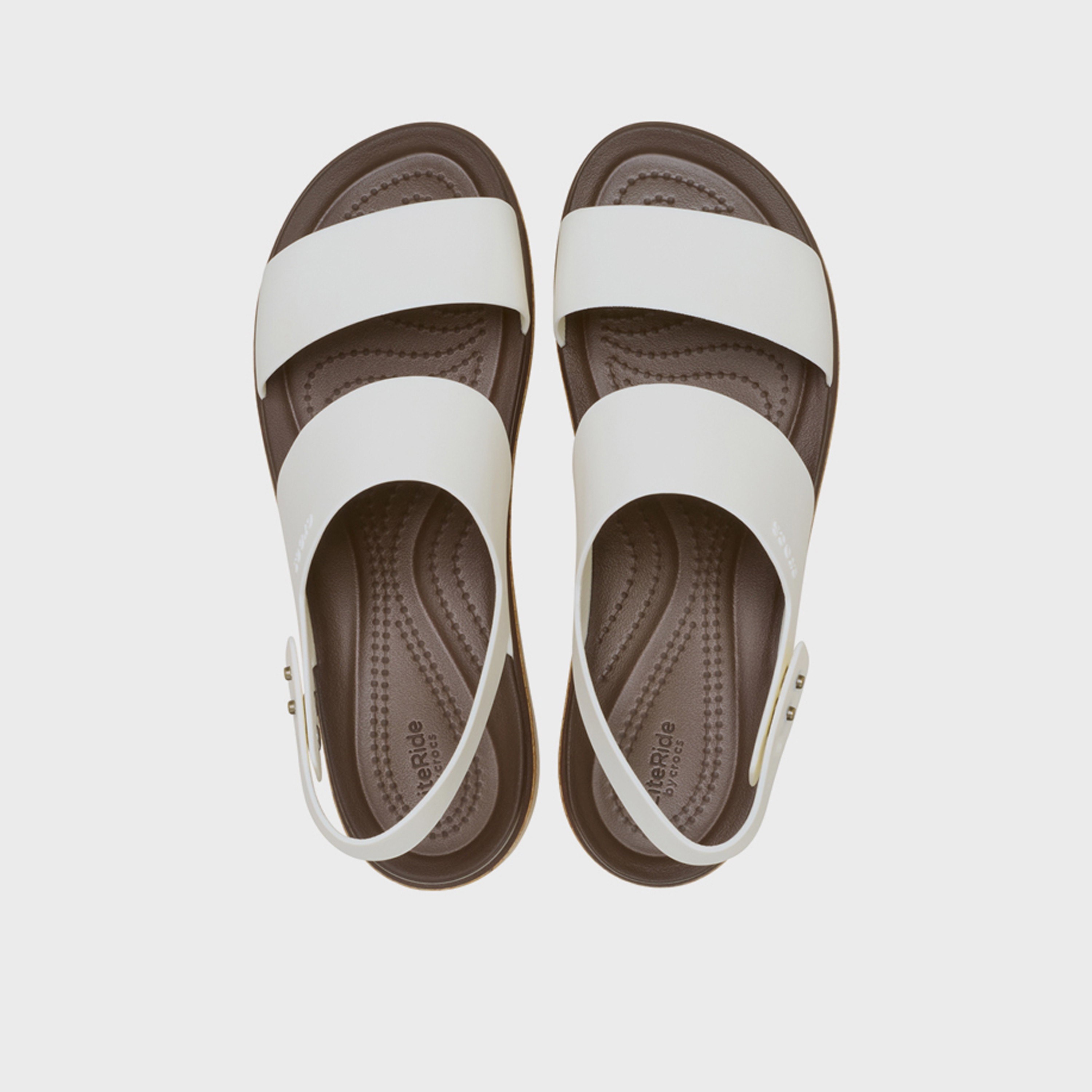 Crocs Women's Slip On Brooklyn Cork Low Wedge Slide Sandals | 211144-0WV-women-shoes-sandals-flats-image-4