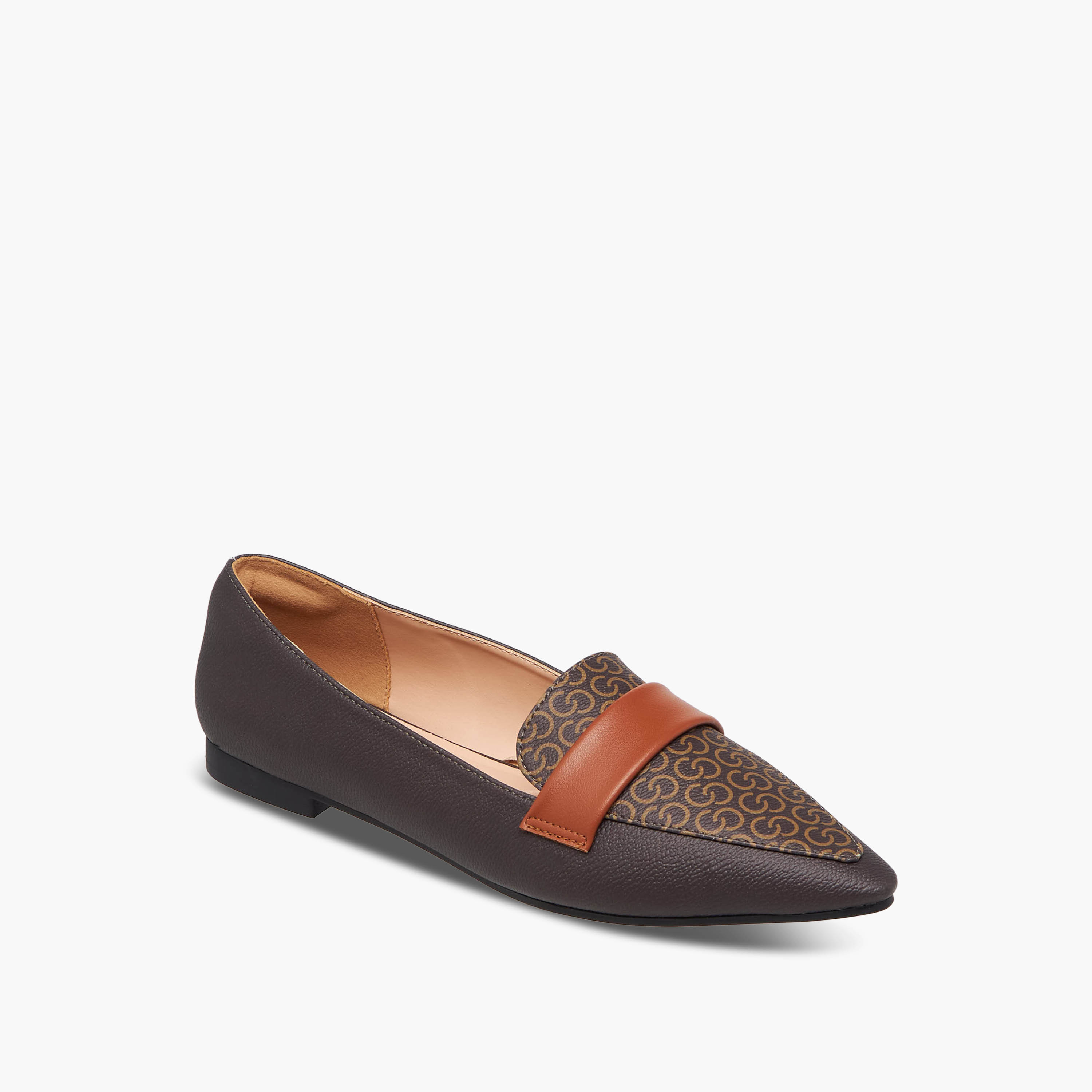 Celeste Women Monogram Print Loafers-women-shoes-loafersandmoccasins-image-2