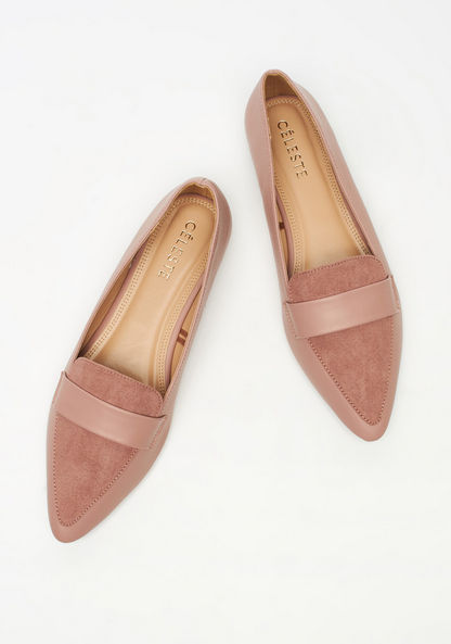 Celeste Women's Pointed Toe Ballerina Shoes