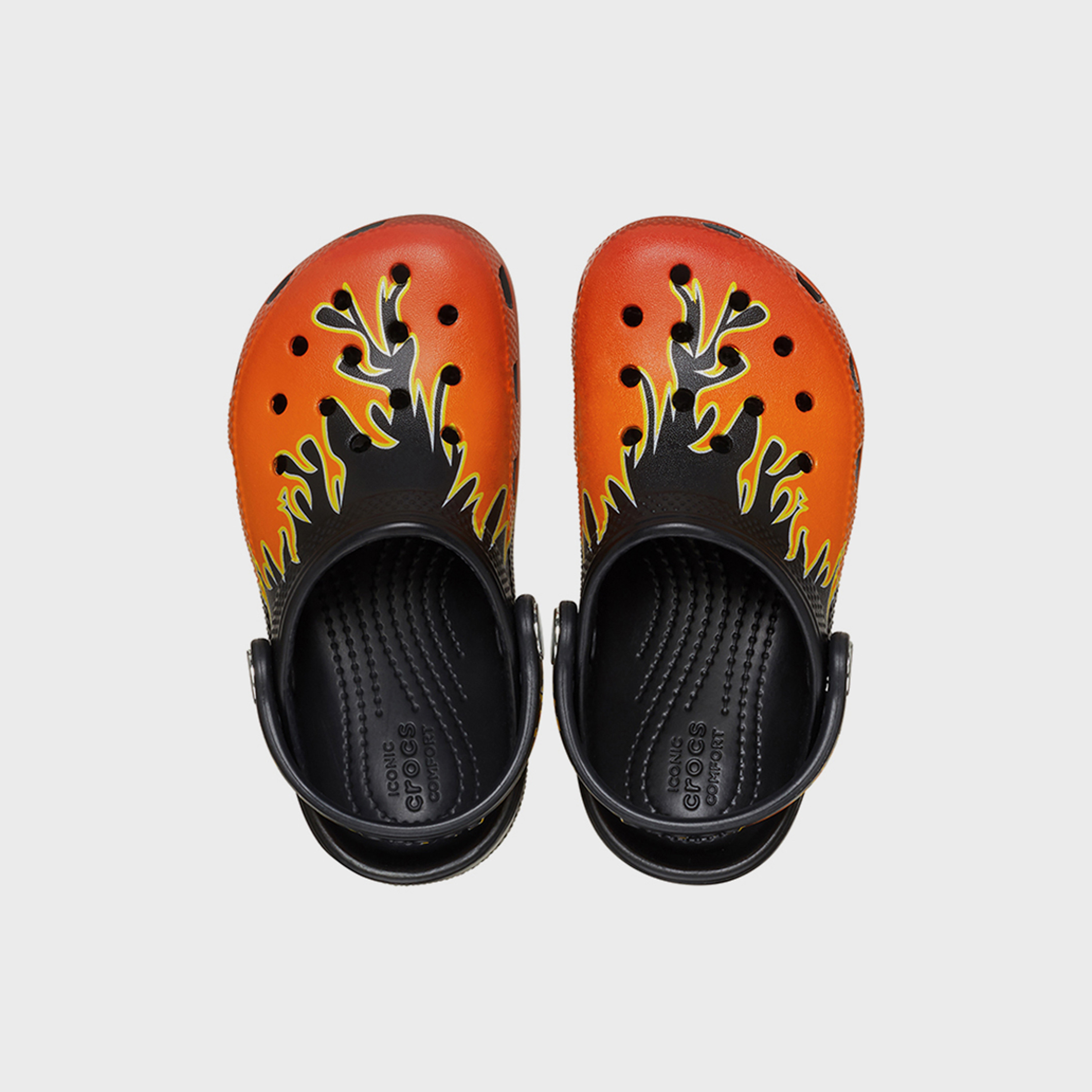 Crocs Boys Slip On Classic Flames Clog | 211214-0C4-boys-shoes-flipflopsandslides-image-4