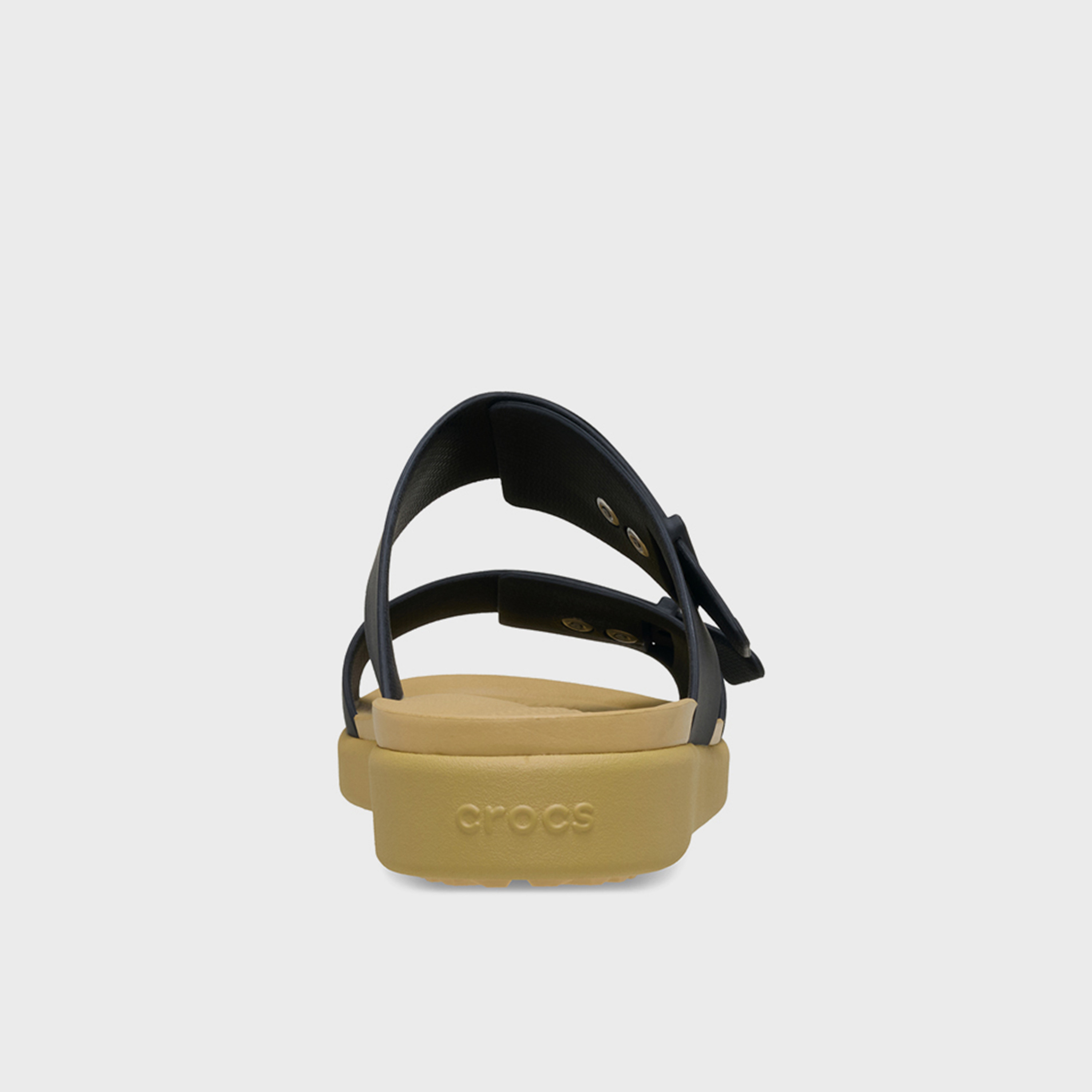 Crocs Women's Slip On Brooklyn Buckle Low Slide Sandals | 211215-00W-women-shoes-sandals-flats-image-6