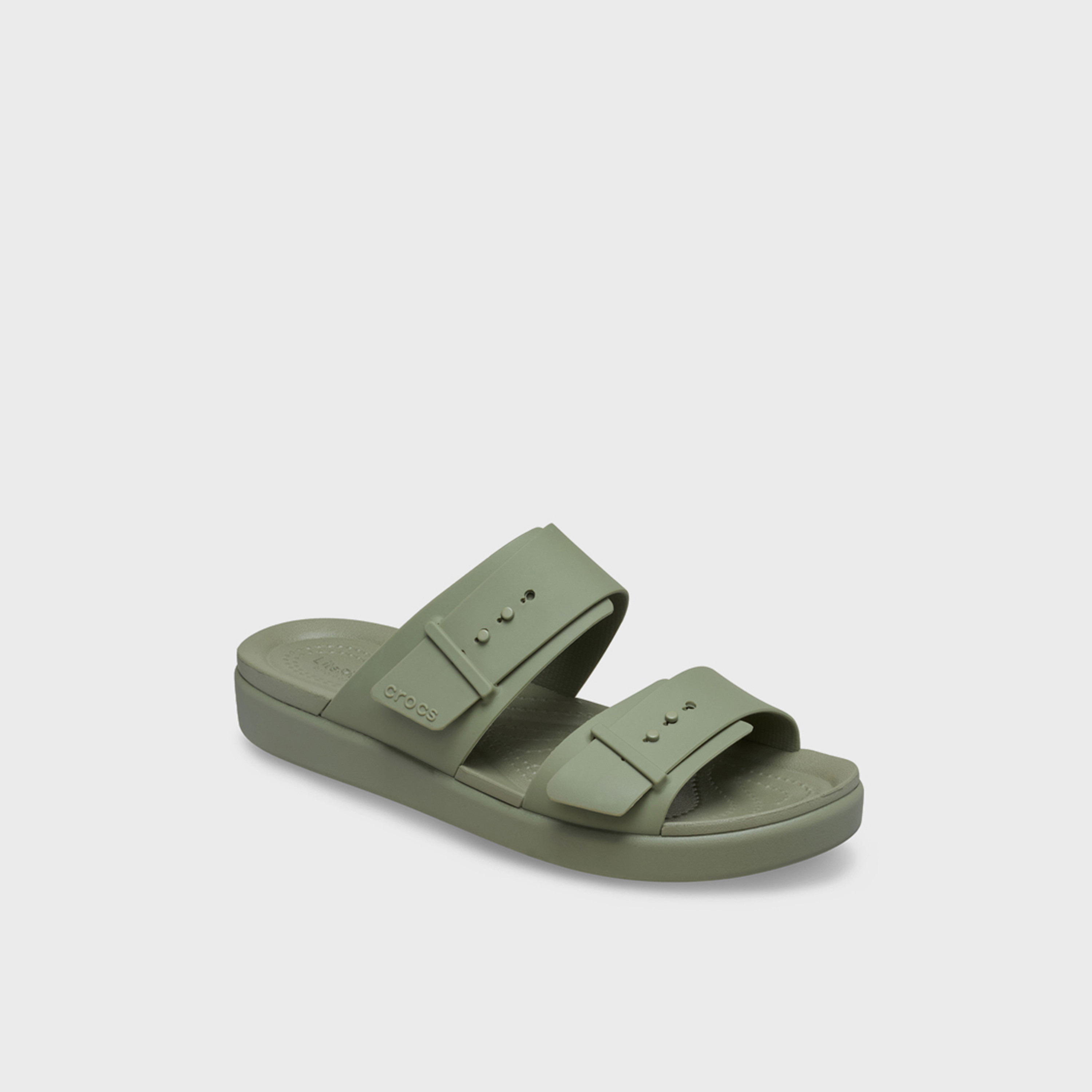 كروكس - صندل بروكلين المسطح سهل الارتداء للنساء | 211215-3BX-women-shoes-sandals-flats-image-3