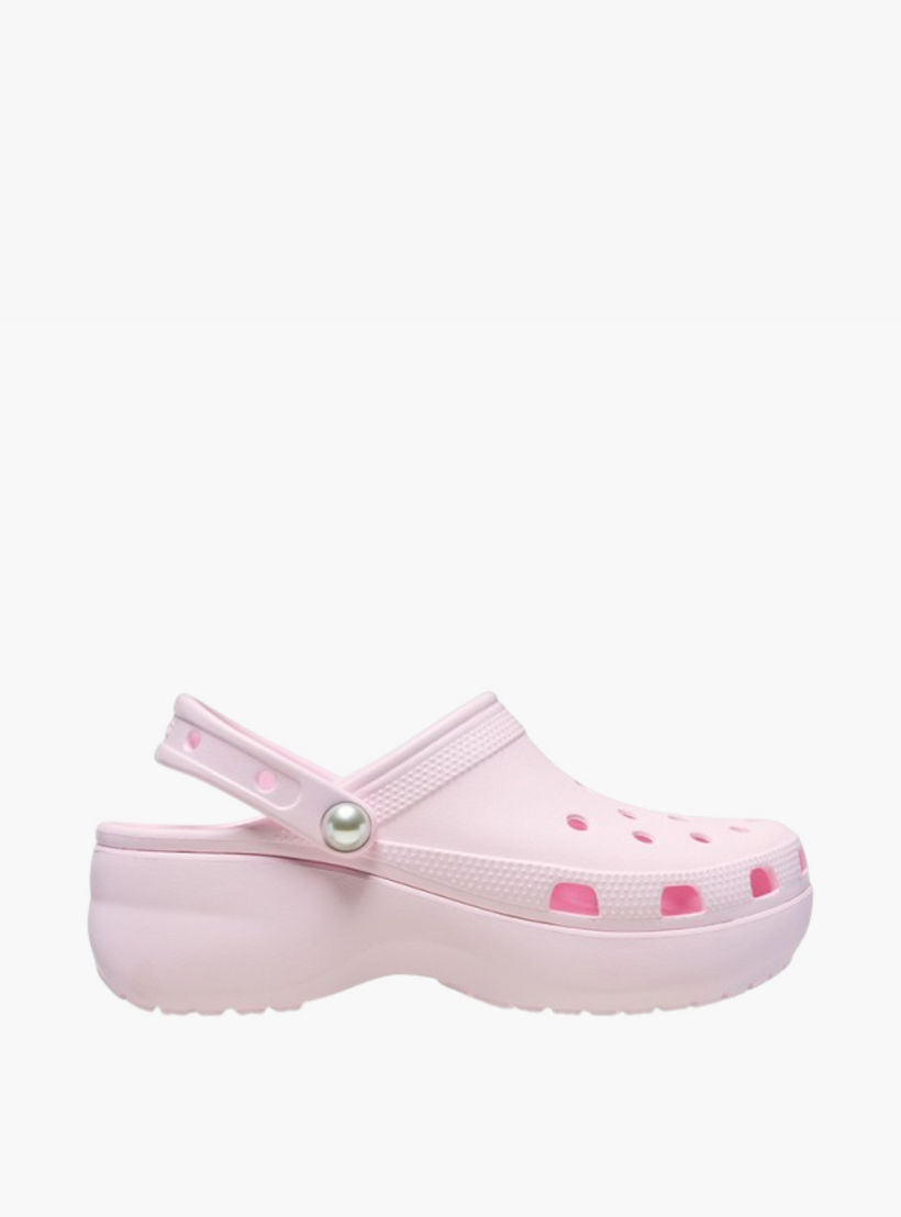 صندل بكعب سميك وحزام خلفي للنساء من كروكس - 211231-6ZW-women-shoes-sandals-heeled-image-3