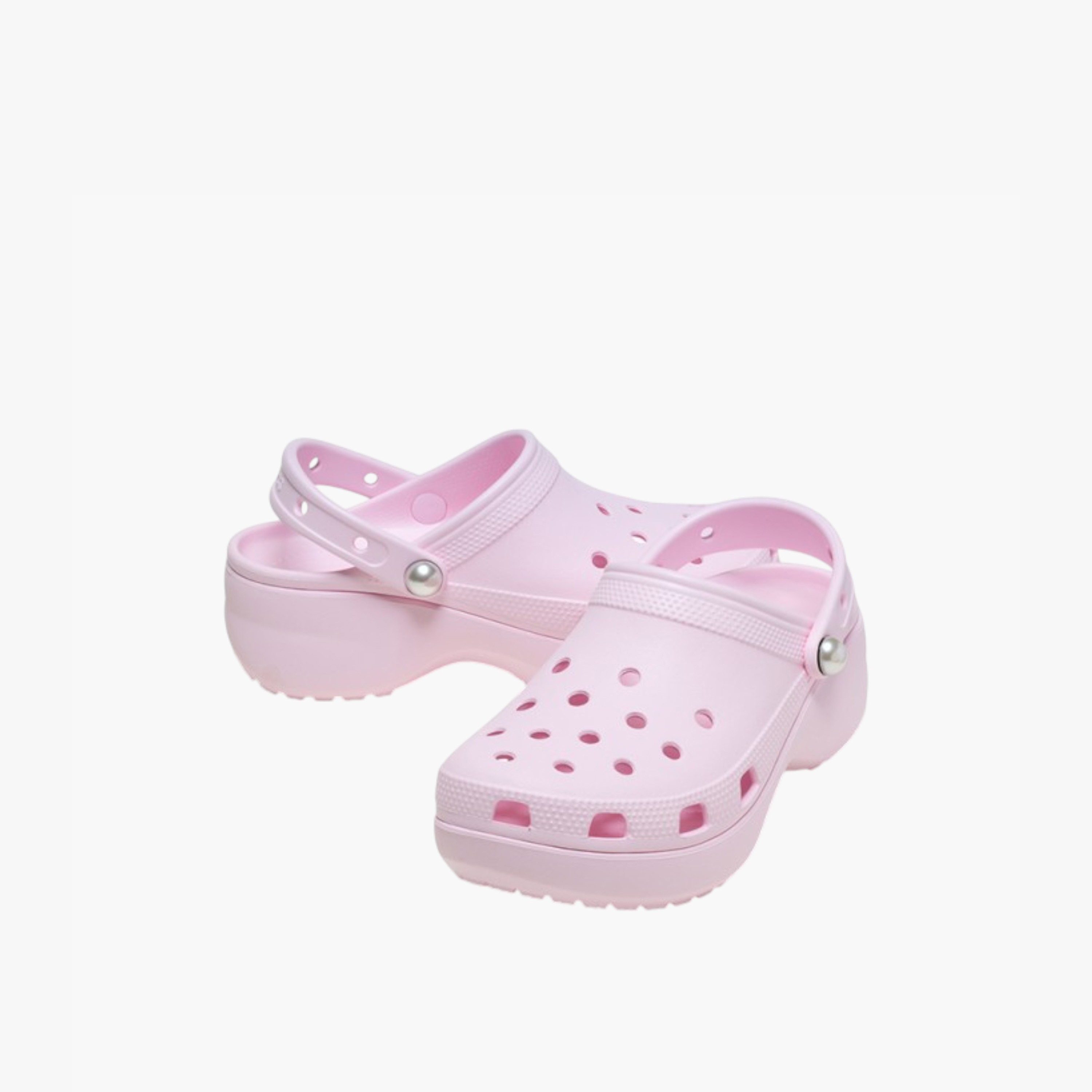 صندل بكعب سميك وحزام خلفي للنساء من كروكس - 211231-6ZW-women-shoes-sandals-heeled-image-4