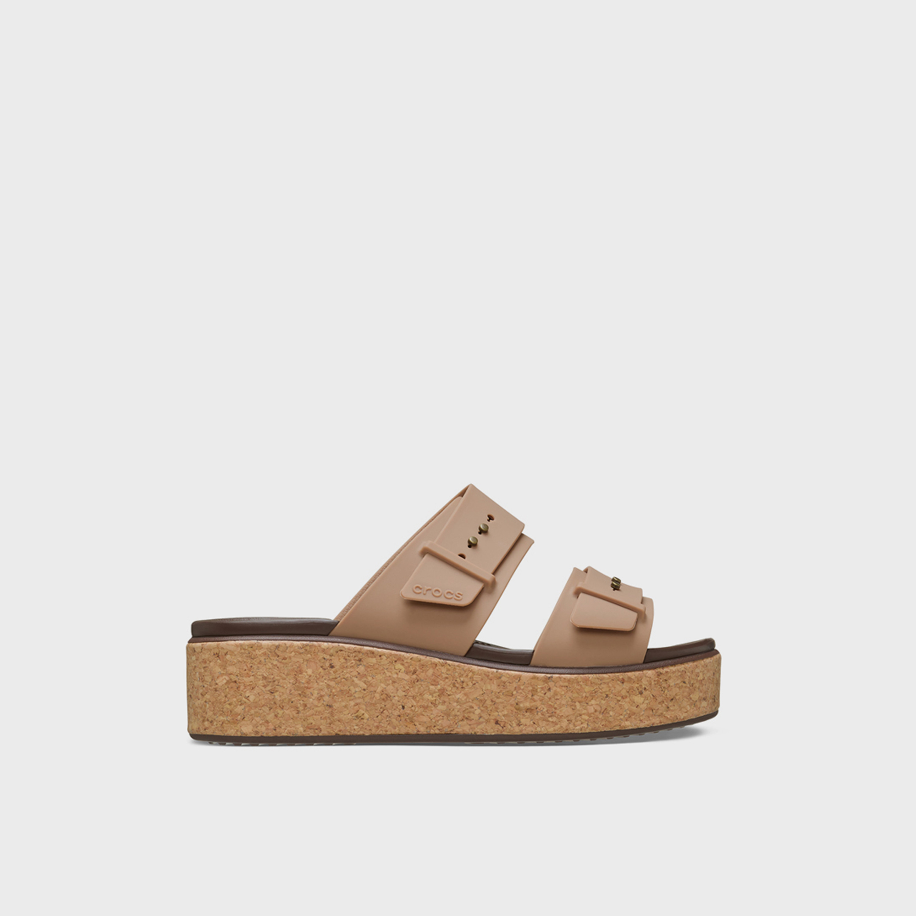 كروكس - صندل بروكلين نسائي سهل الارتداء مزود بإبزيم منخفض وعريض | 211252-2JJ-women-shoes-sandals-flats-image-3