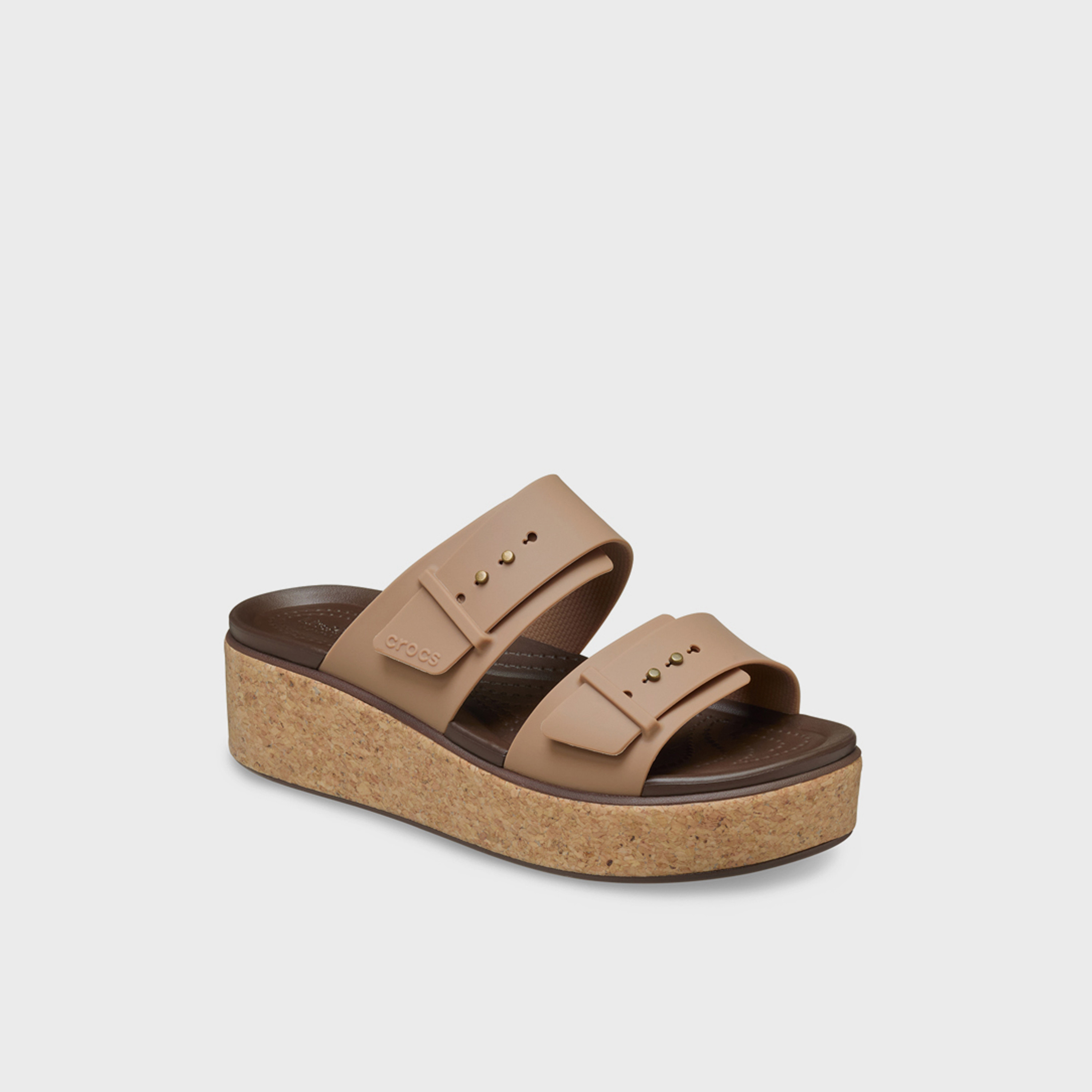 كروكس - صندل بروكلين نسائي سهل الارتداء مزود بإبزيم منخفض وعريض | 211252-2JJ-women-shoes-sandals-flats-image-5