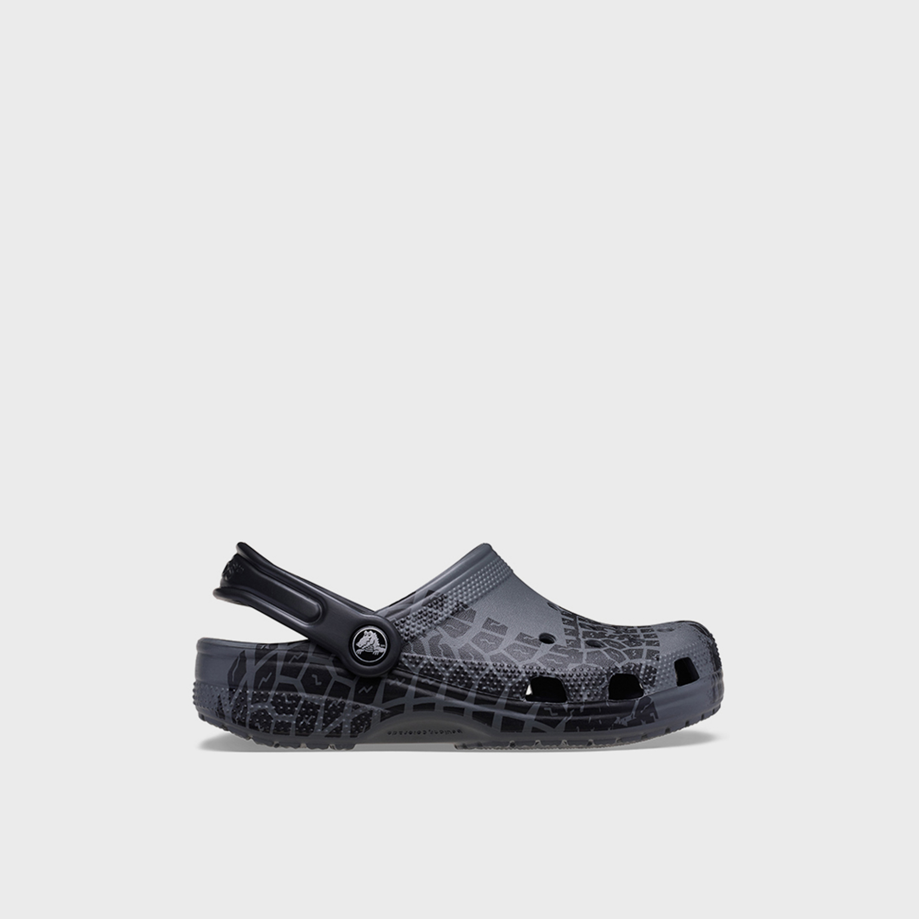 Crocs Kids Slip On Classic Tire Print Clog | 211267-0DA-boys-shoes-flipflopsandslides-image-3