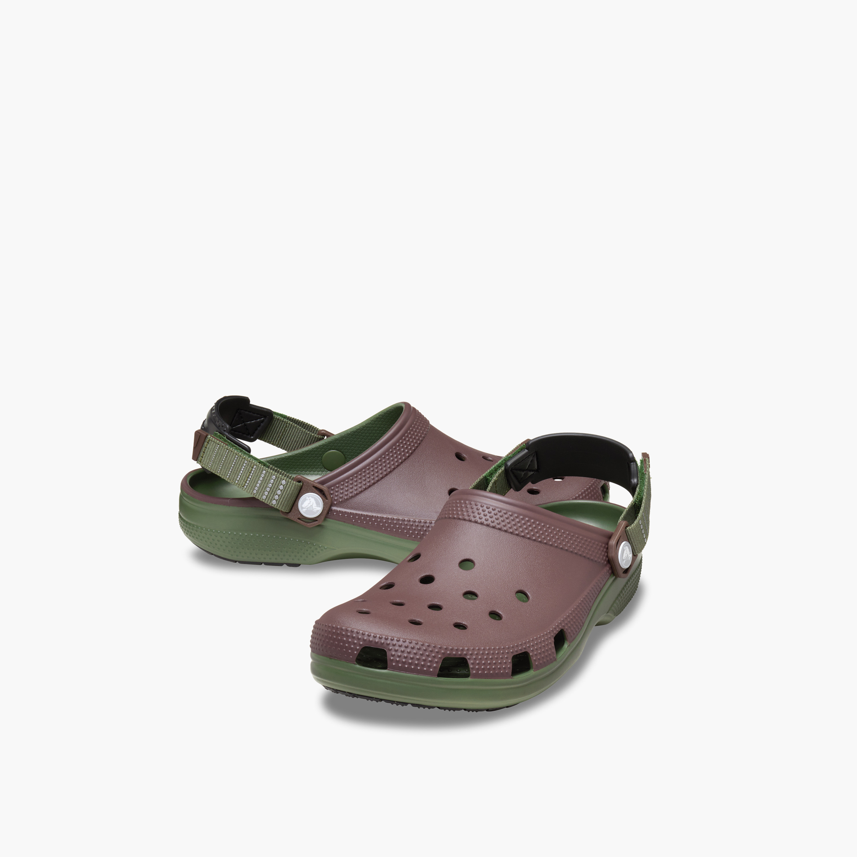 كروكس - شبشب  كلاسيكي توربو بحزام خلفي للجنسين | 211287-21Q-men-shoes-flipflopsandslides-image-1