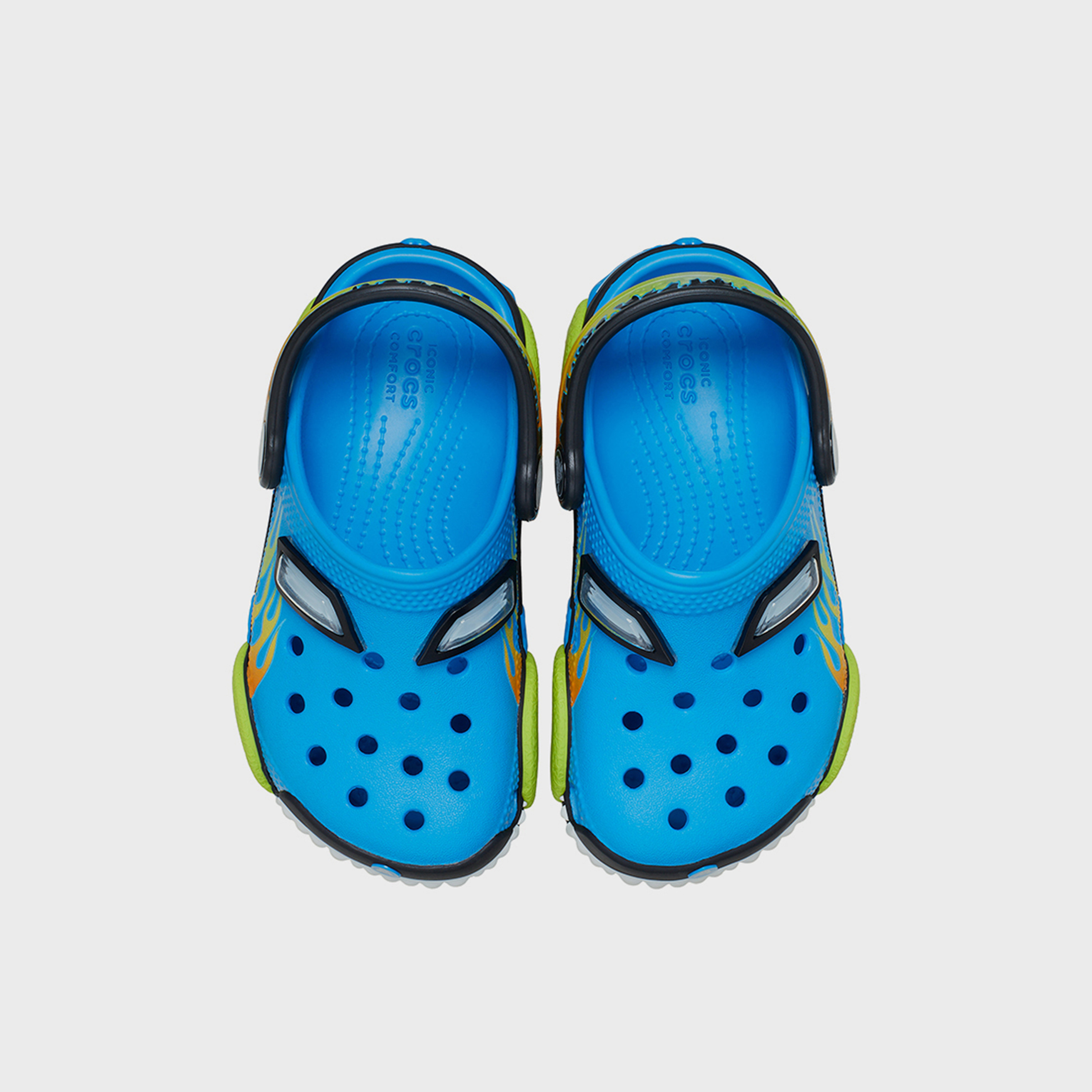 كروكس - حذاء أطفال سهل الارتداء بتصميم كلاسيكي مستوحى من شاحنات الوحش | 211305-4OS-boys-shoes-flipflopsandslides-image-4