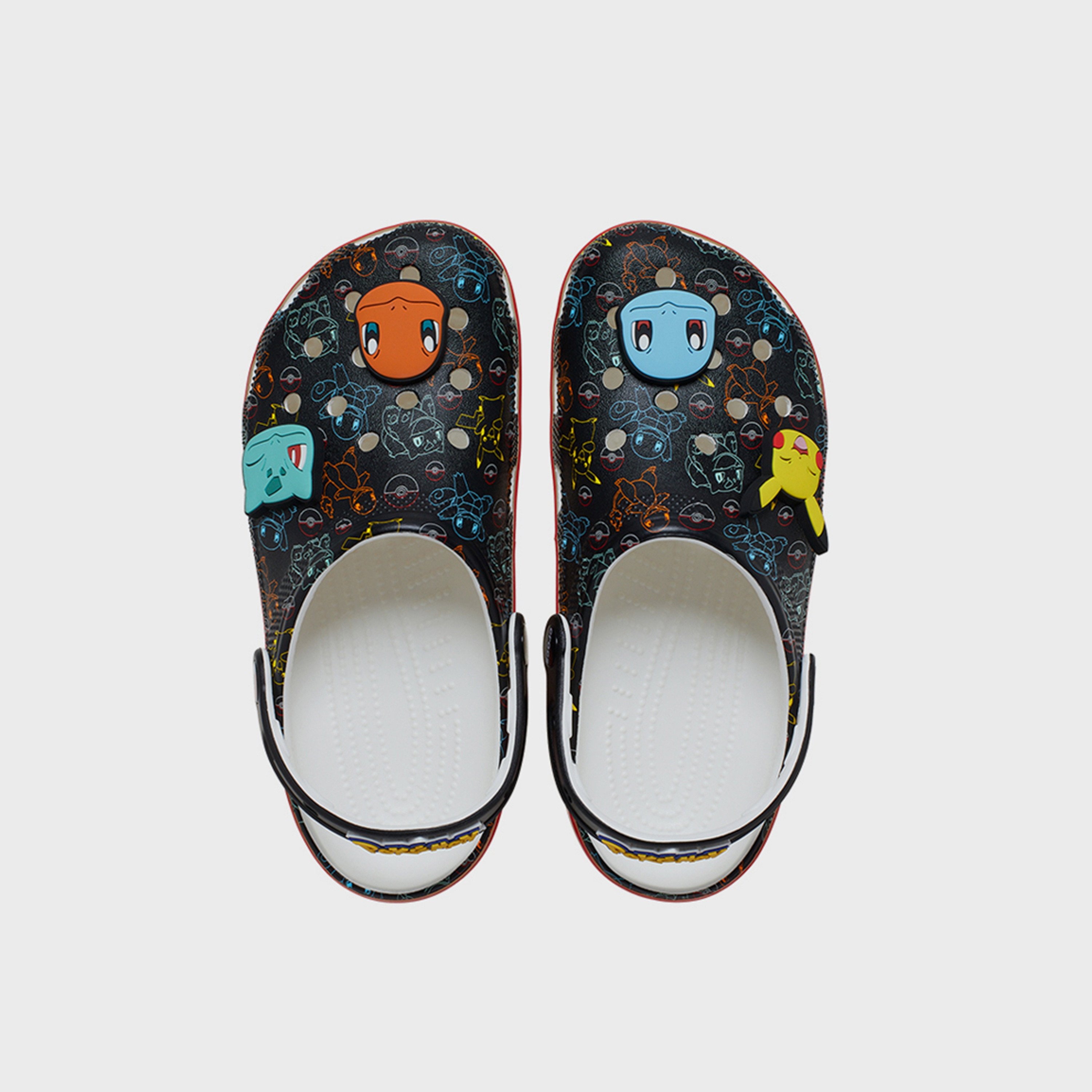 Crocs Back Strap Pokemon Print Cls Clogs | 211343-90H-women-shoes-flipflopsandslides-image-2