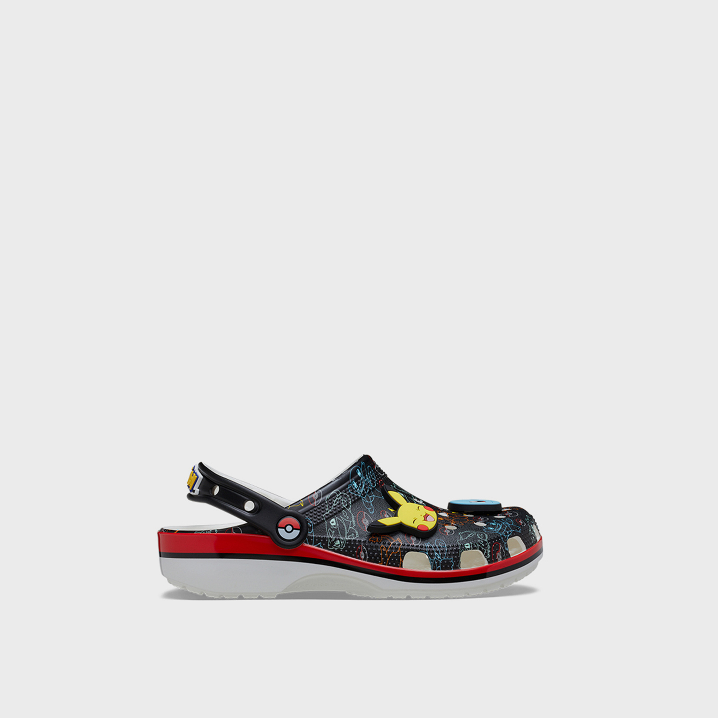 Crocs Back Strap Pokemon Print Cls Clogs | 211343-90H-women-shoes-flipflopsandslides-image-4