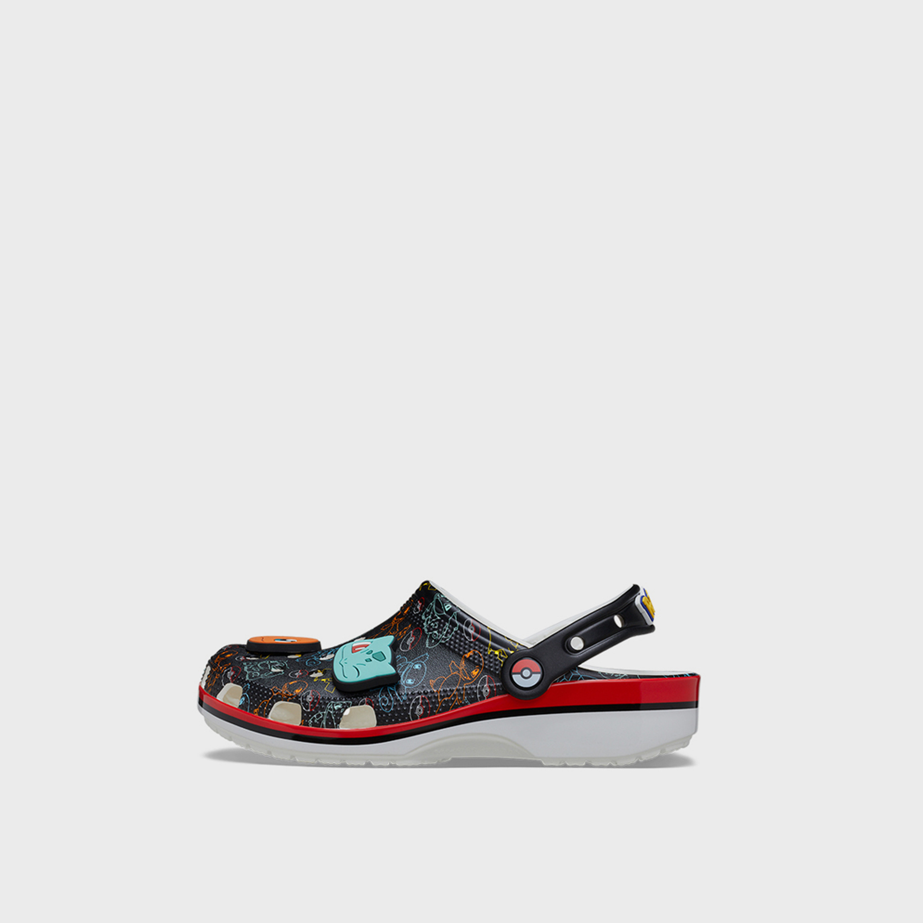 Crocs Back Strap Pokemon Print Cls Clogs | 211343-90H-women-shoes-flipflopsandslides-image-5