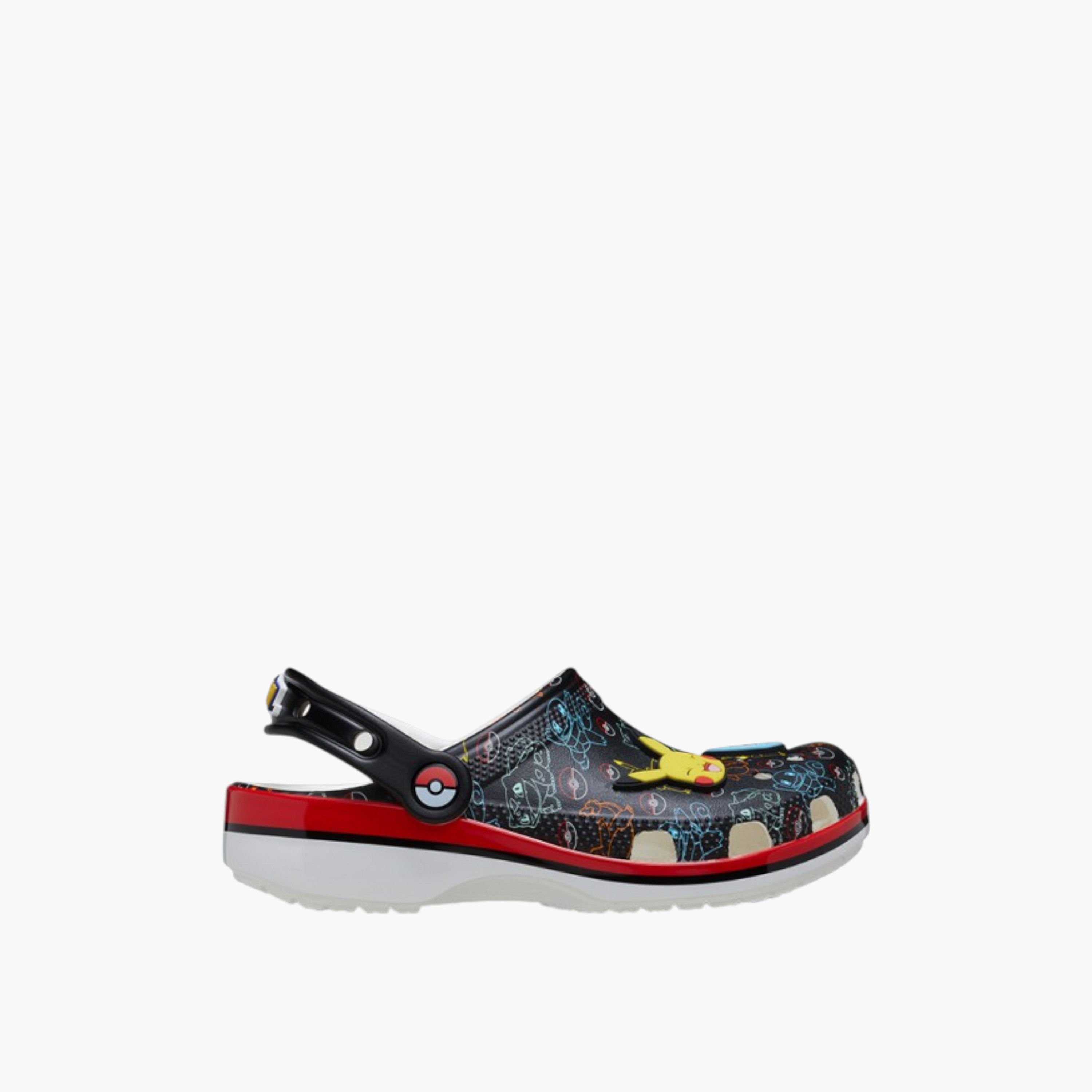 صندل كلوج بحزام خلفي وزينة بوكيمون للأولاد من كروكس - 211344-90H-baby-boys-shoes-sandals-image-4