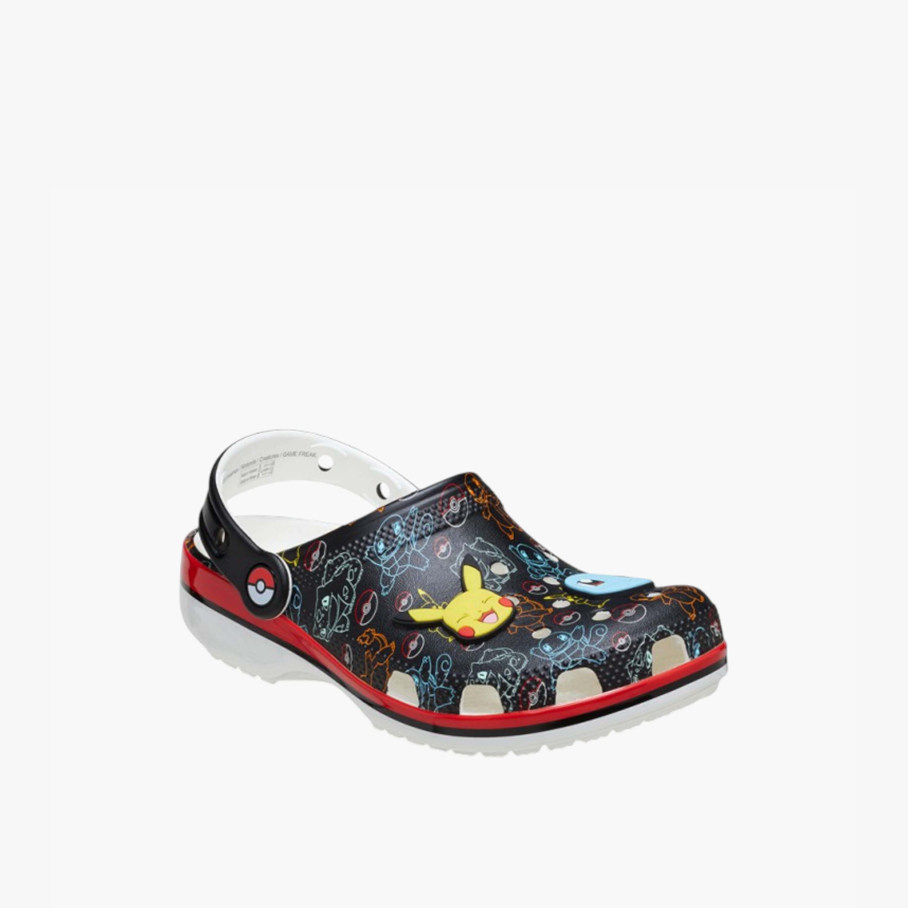صندل كلوج بحزام خلفي وزينة بوكيمون للأولاد من كروكس - 211344-90H-baby-boys-shoes-sandals-image-2