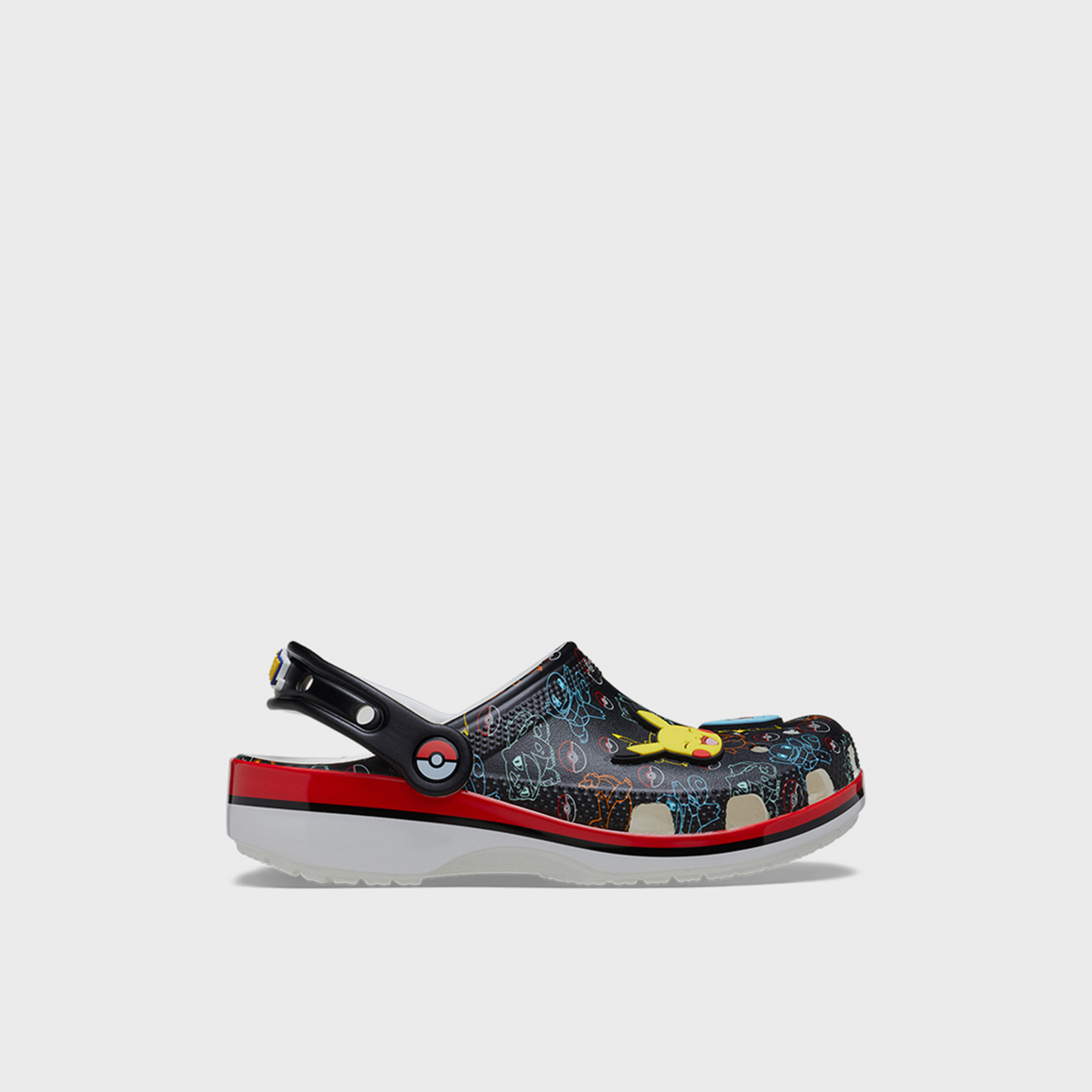 كروكس - حذاء سهل الارتداء للأطفال بنقشة بوكيمون | 211345-90H-boys-shoes-flipflopsandslides-image-3