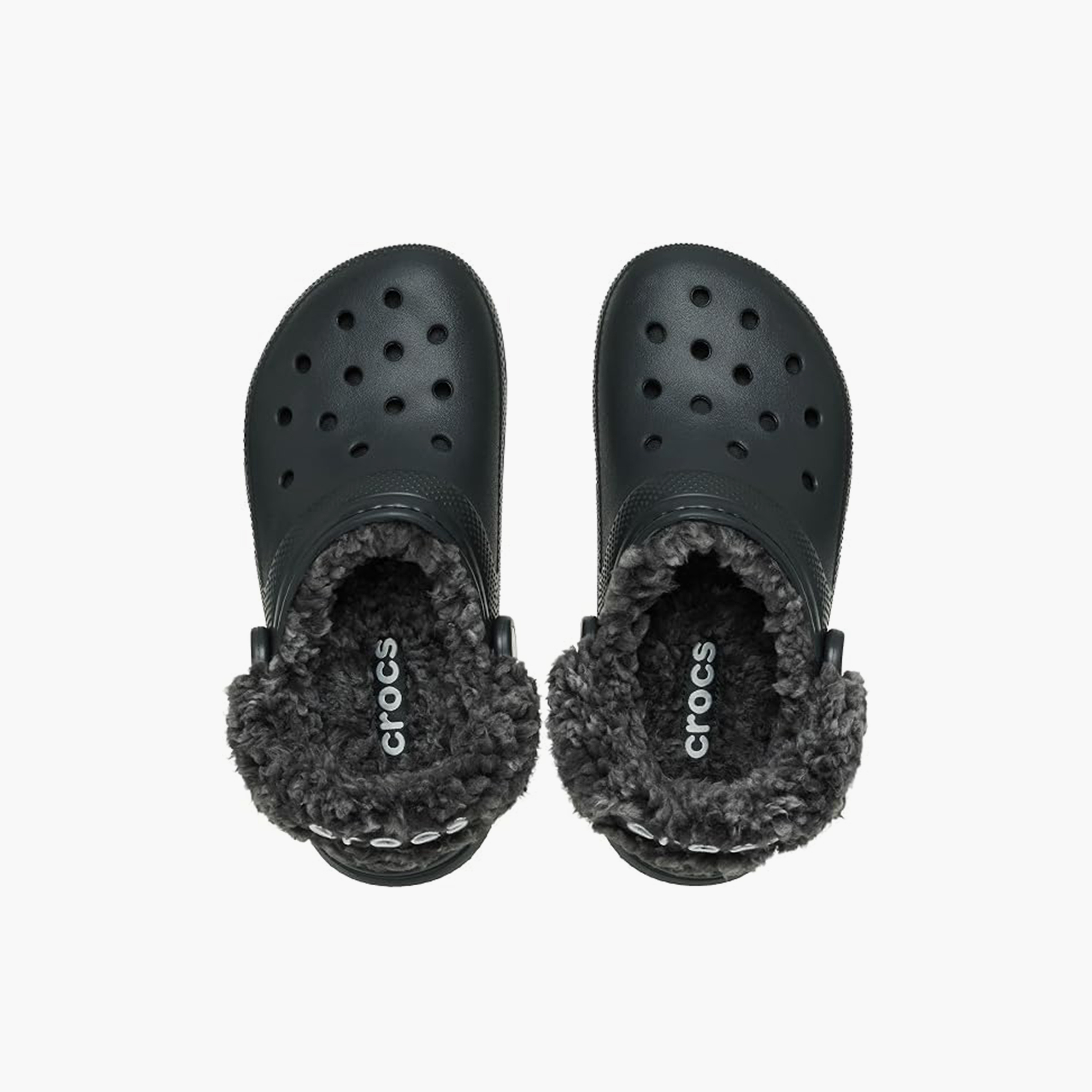 كروكس - حذاء كلاسيكي مبطن بالفرو حزام خلفي | 211396-001-men-shoes-flipflopsandslides-image-2
