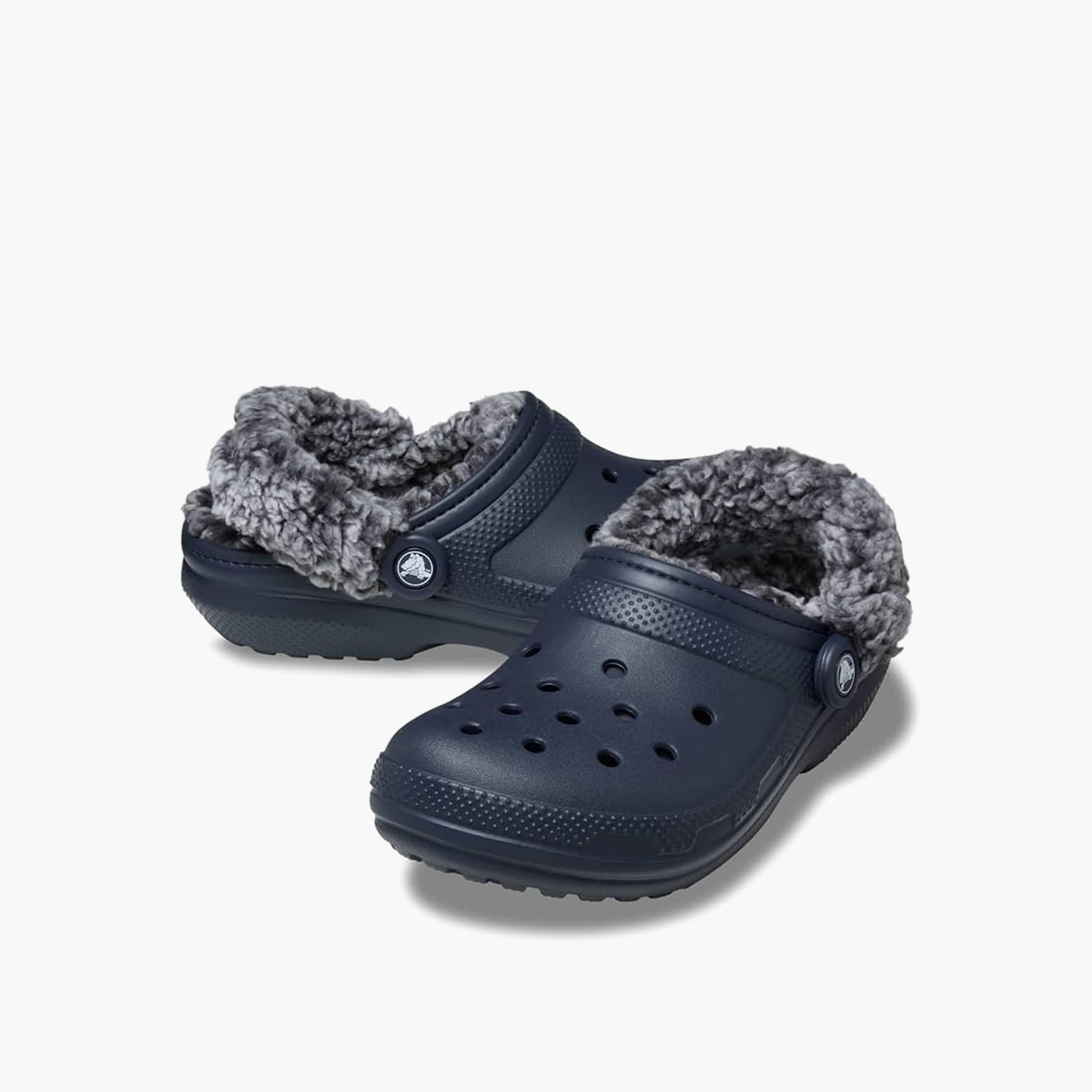 كروكس - حذاء كلاسيكي مبطن بالفرو حزام خلفي | 211396-410-men-shoes-flipflopsandslides-image-1