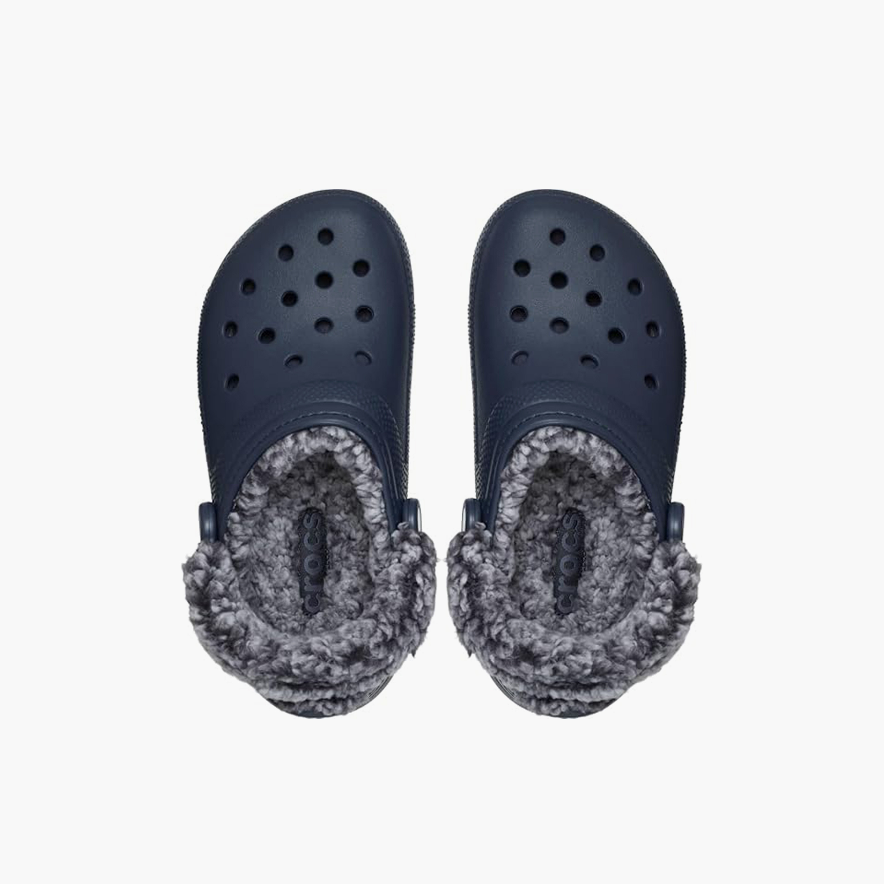كروكس - حذاء كلاسيكي مبطن بالفرو حزام خلفي | 211396-410-men-shoes-flipflopsandslides-image-2