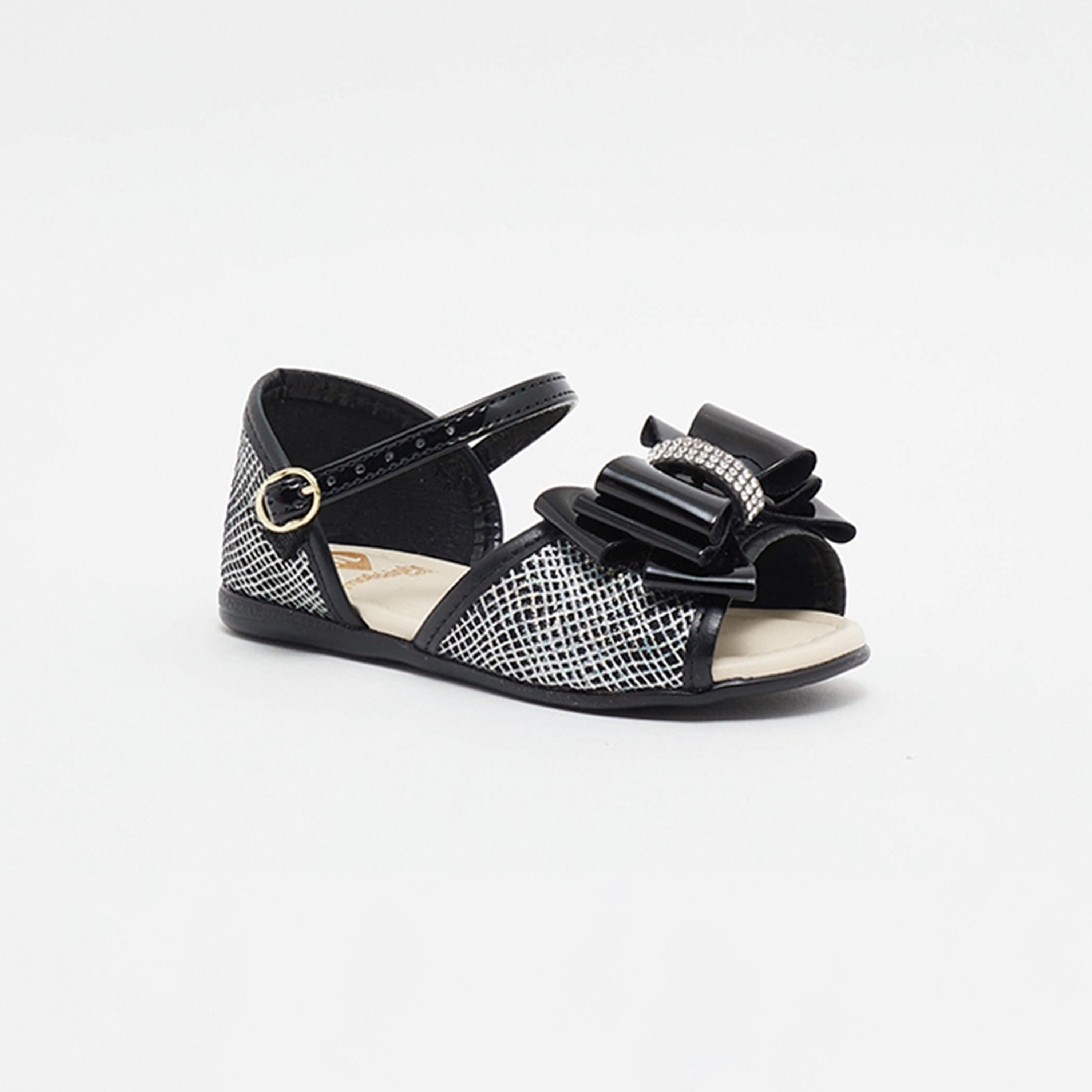 Molekinha by Geoomnii Kids Embellished Sandals with Bow Detail | 2114-265-24711       -girls-shoes-sandals-image-5