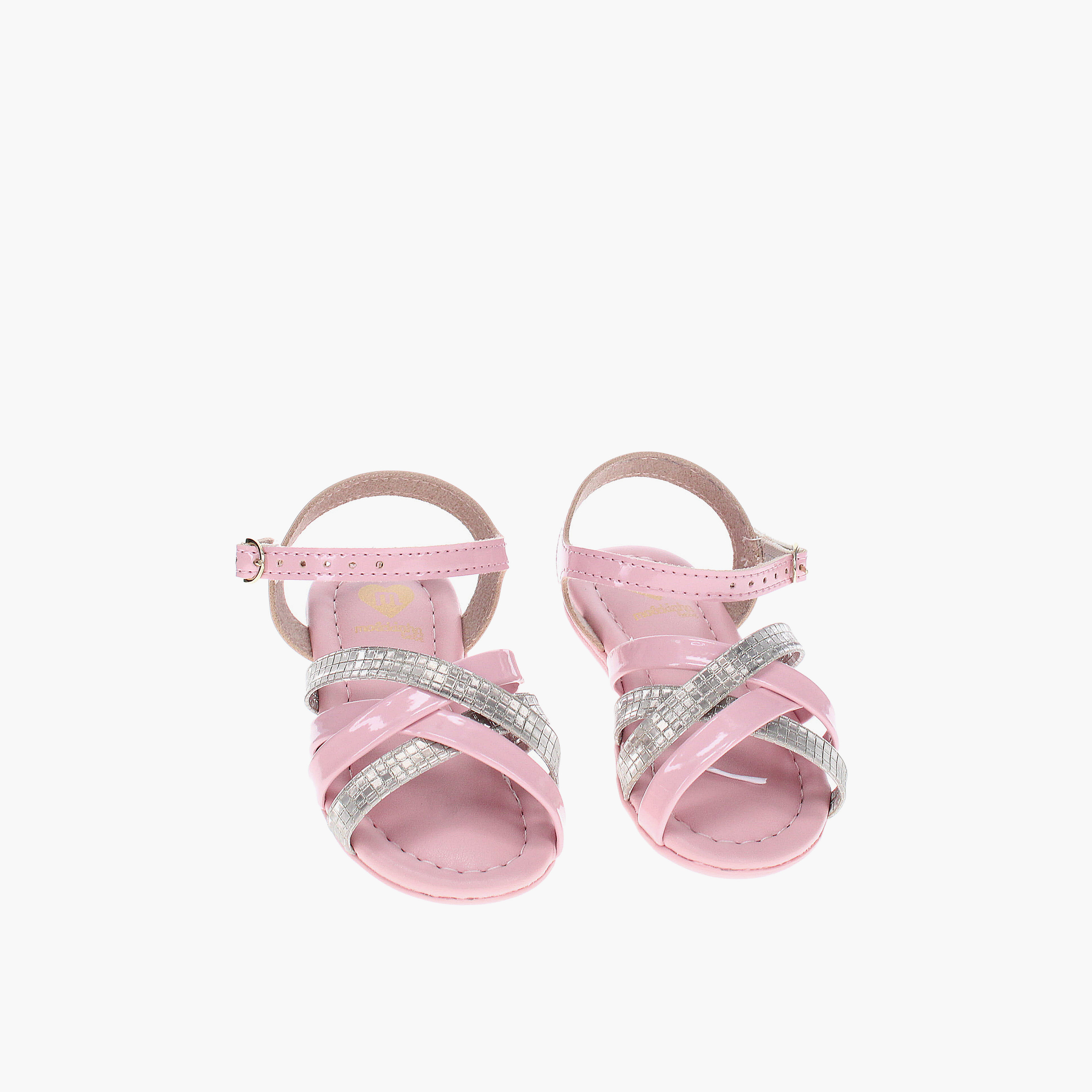 Molekinha by Geoomnii Girls Buckle Strap Qaest Cross Strap Sandals | 2114-274-27772-78736      -girls-shoes-sandals-image-4