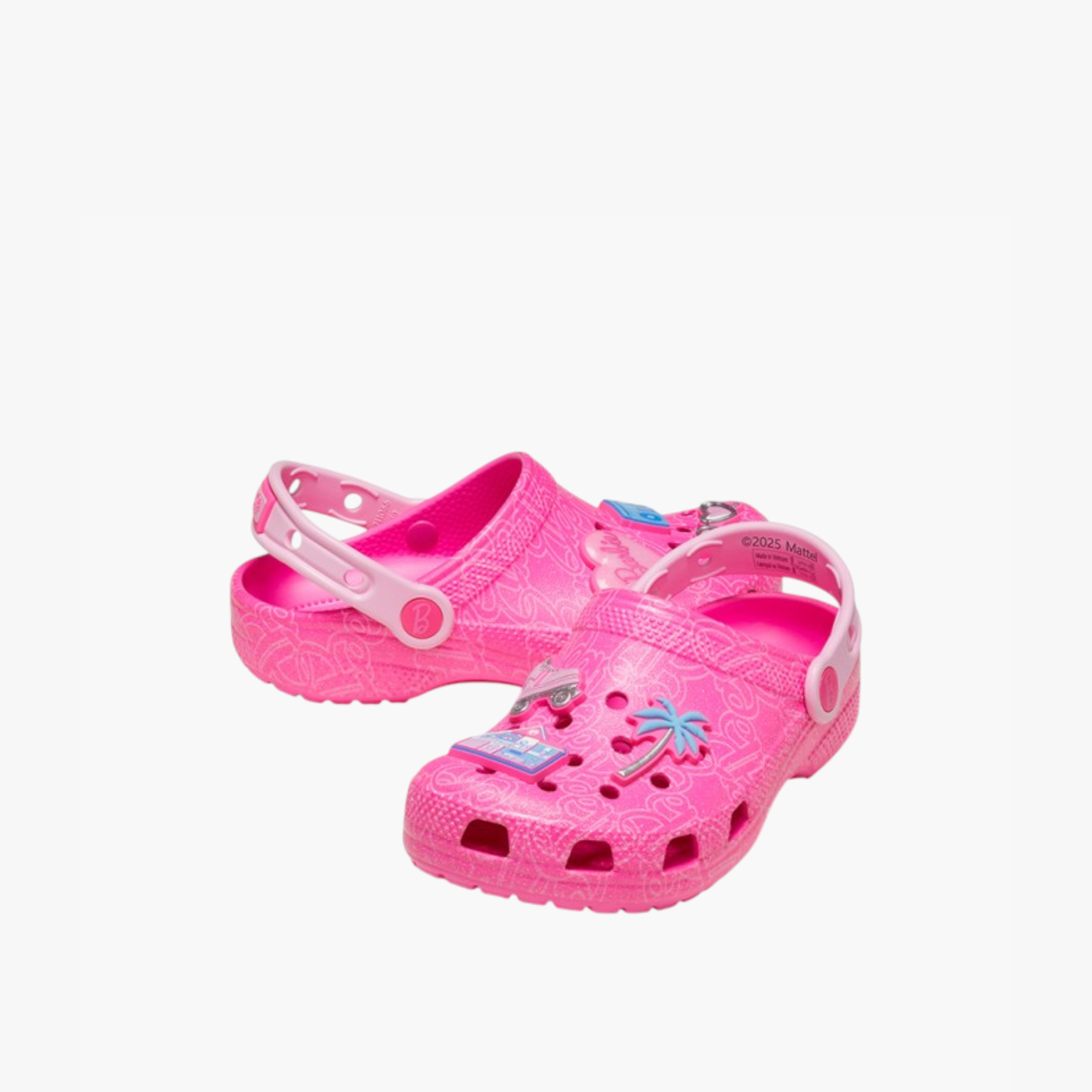 صندل كلوج باربي للبنات من كروكس - 211406-90H-baby-girls-shoes-sandals-image-3