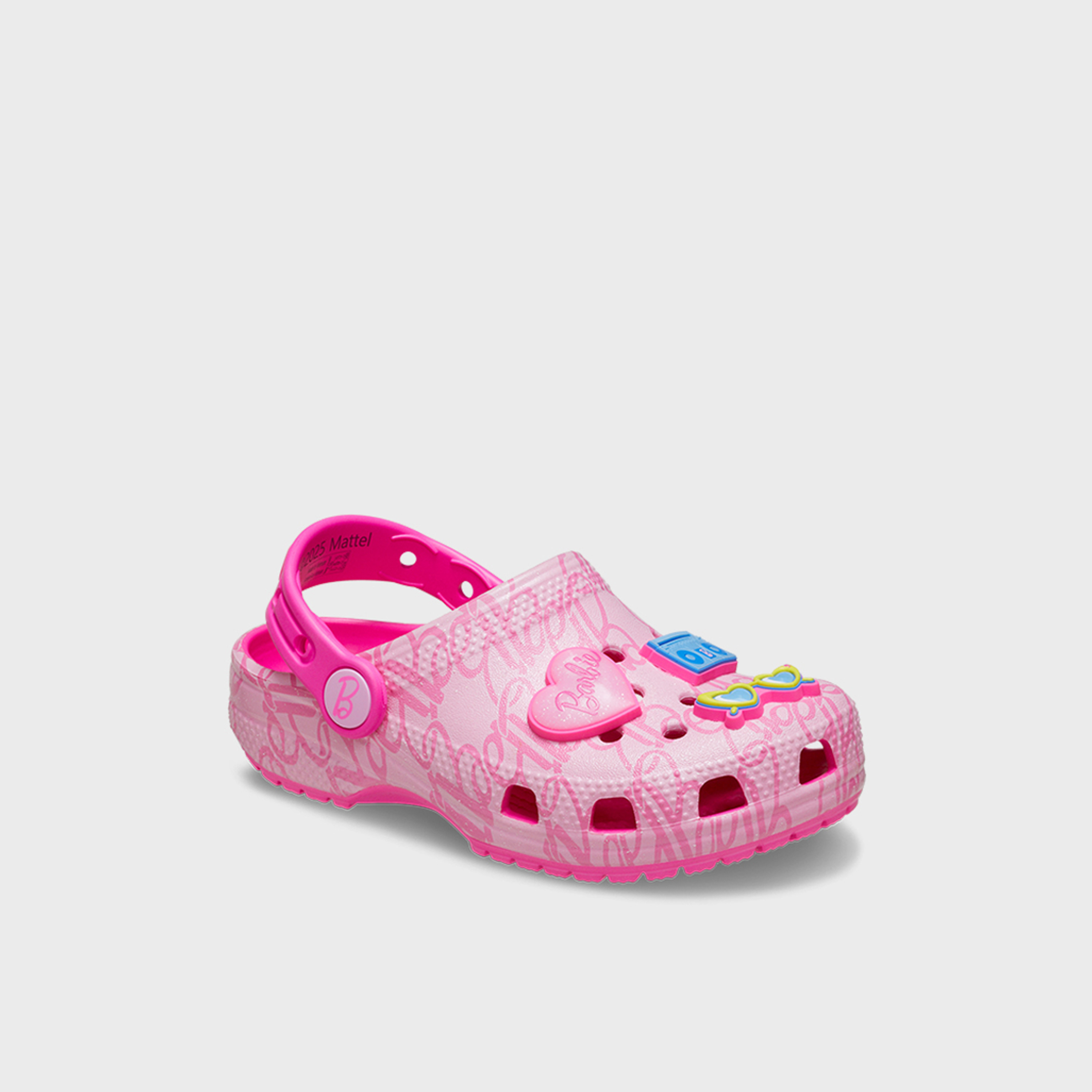 Crocs Girls Back Strap Barbie Classic Clogs | 211407-90H-girls-shoes-flipflopsandslides-image-3