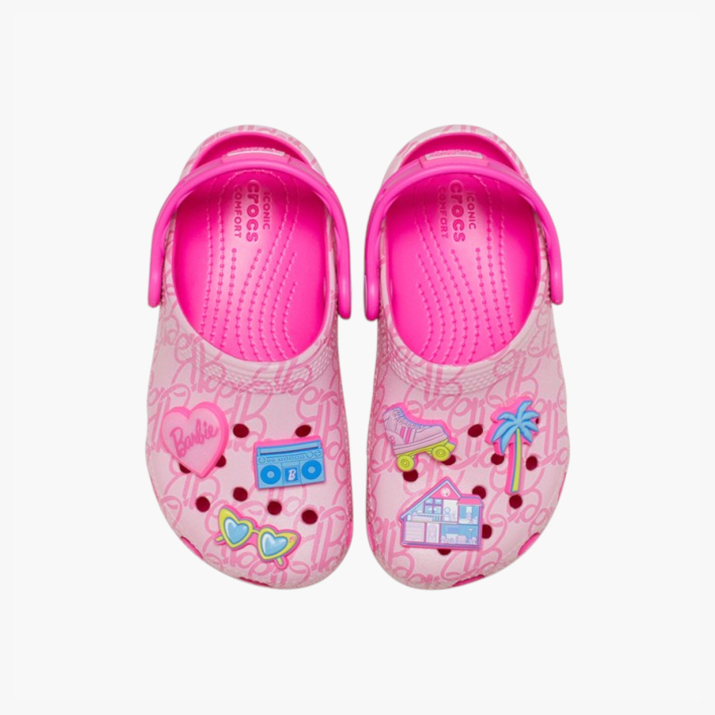 صندل خفيف بحزام خلفي للأطفال من كروكس-baby-girls-shoes-sandals-image-7