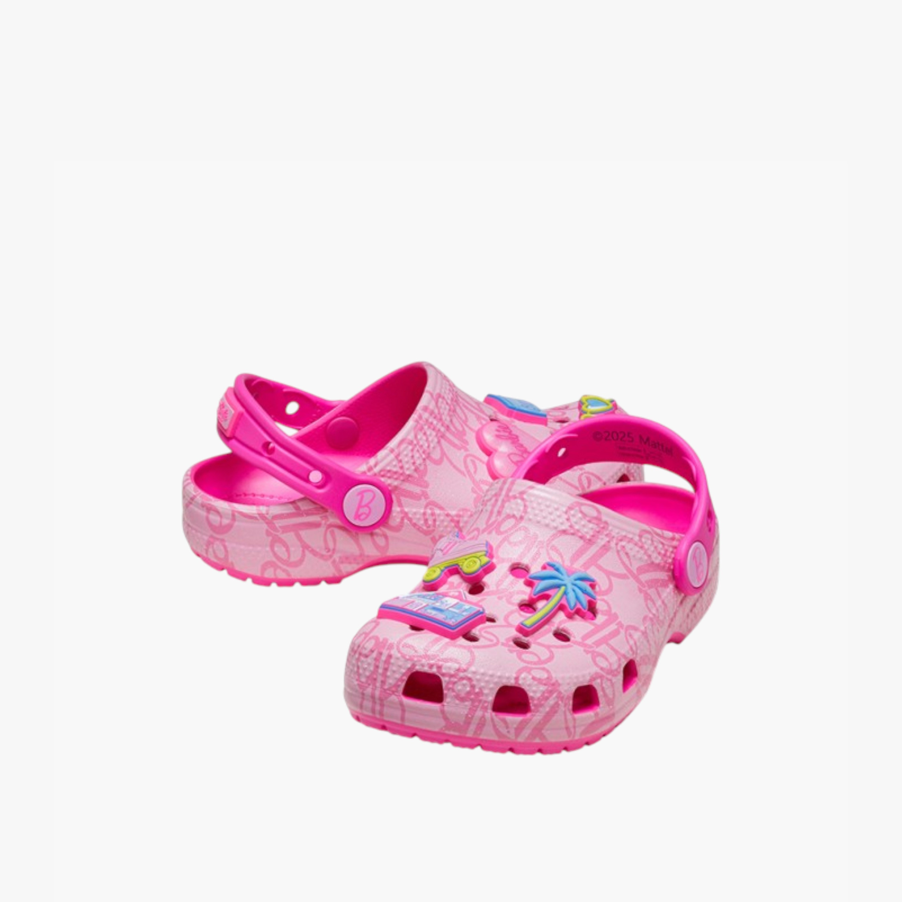 صندل خفيف بحزام خلفي للأطفال من كروكس-baby-girls-shoes-sandals-image-6