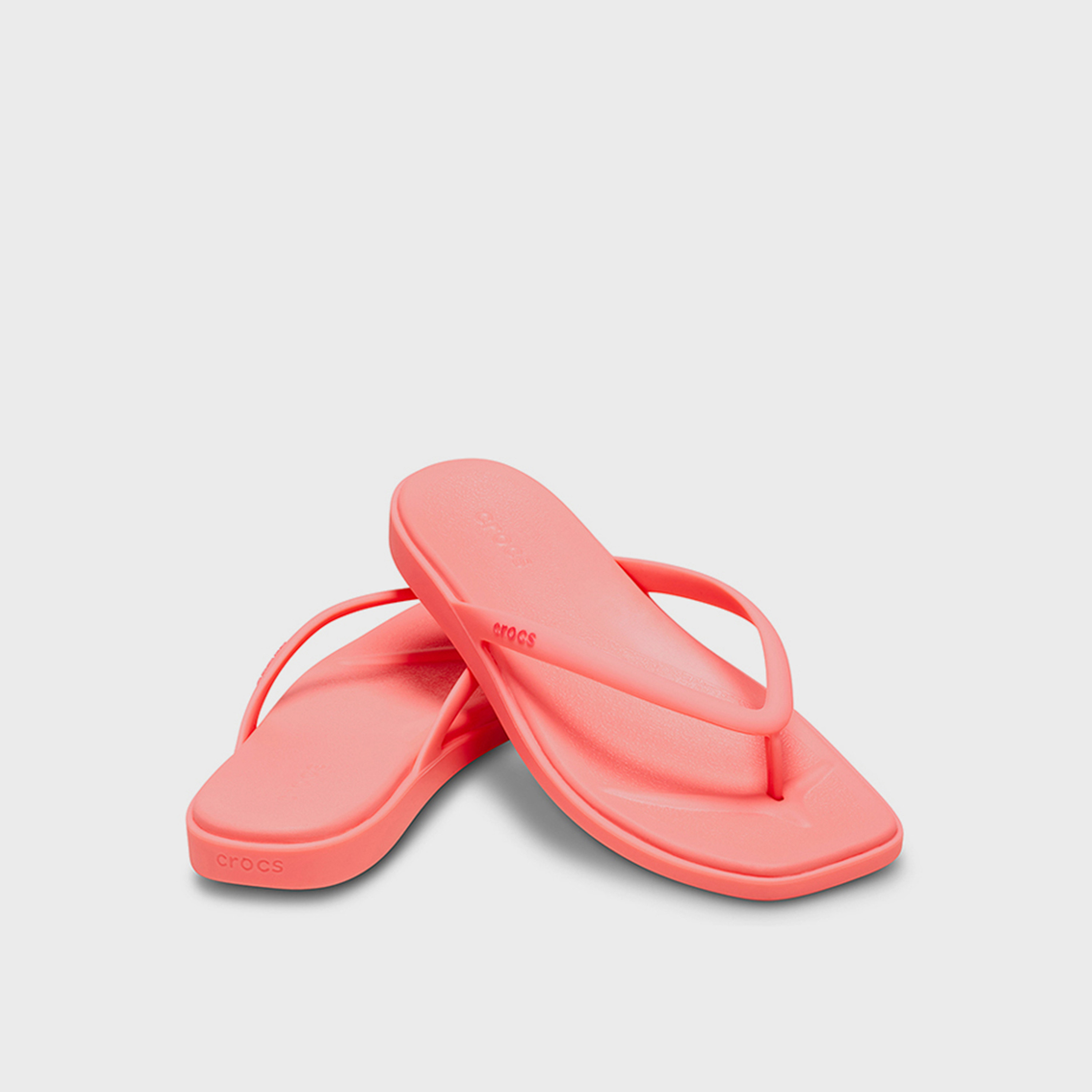 Crocs Women's Slip-On Miami Flip Flat Thong Slippers | 211435-6UI-women-shoes-sandals-flats-image-1