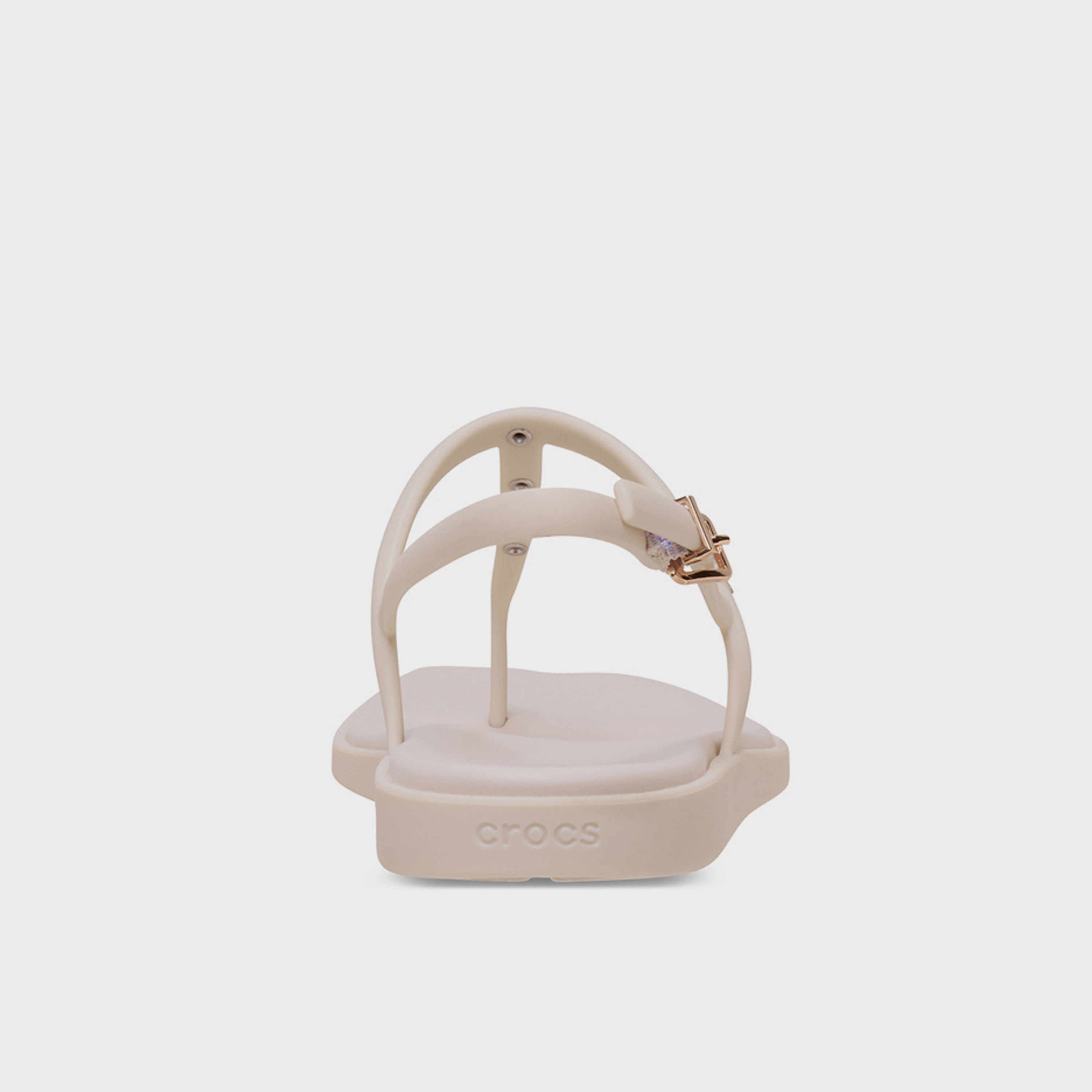 Crocs Women's Buckle Strap Miami Flat Thong Sandals | 211495-0LL-women-shoes-sandals-flats-image-4