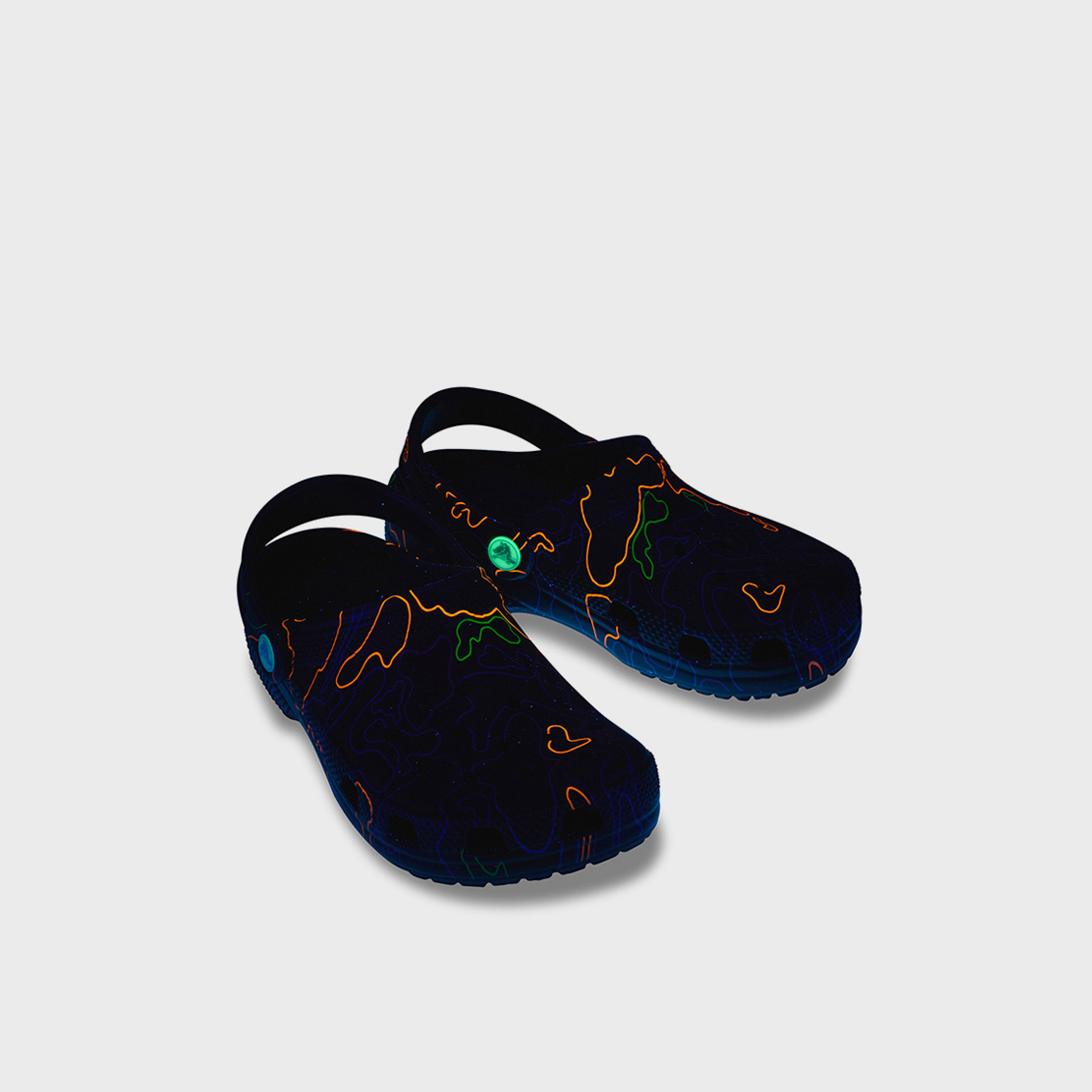 Crocs Kids Slip On Clsc Hi Vis Camo Clog | 211585-0C4-boys-shoes-flipflopsandslides-image-6