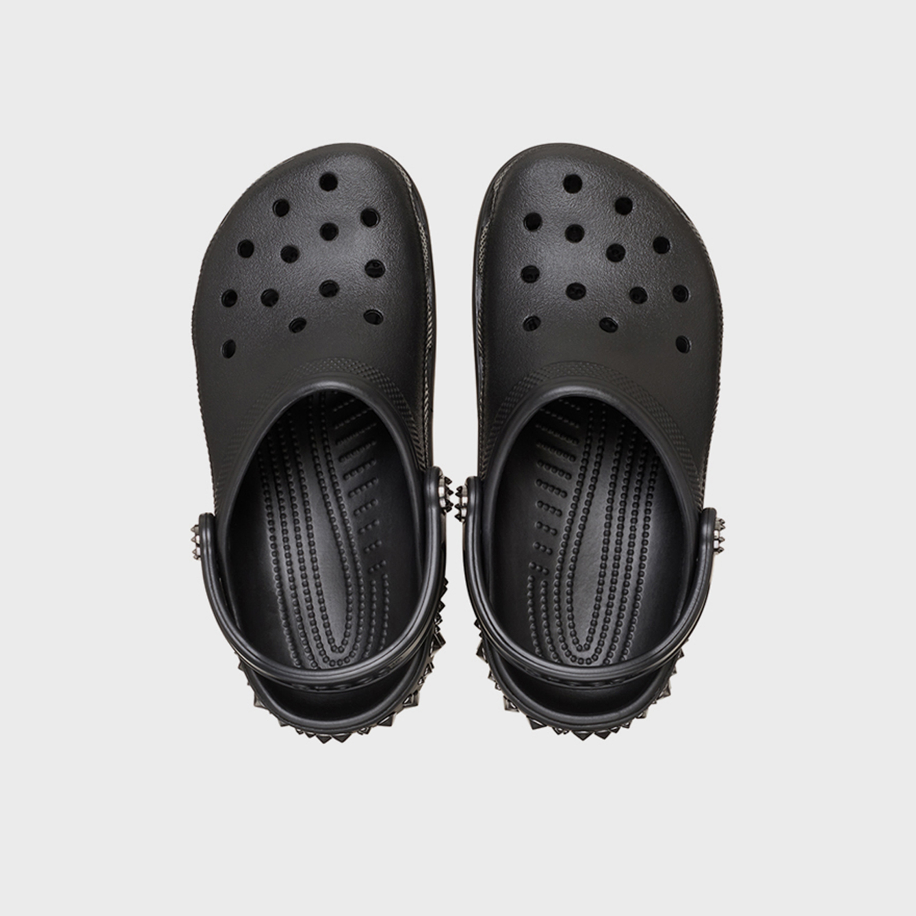 Crocs Unisex Slip On Classic Studded Clogs | 211596-001-women-shoes-flipflopsandslides-image-4