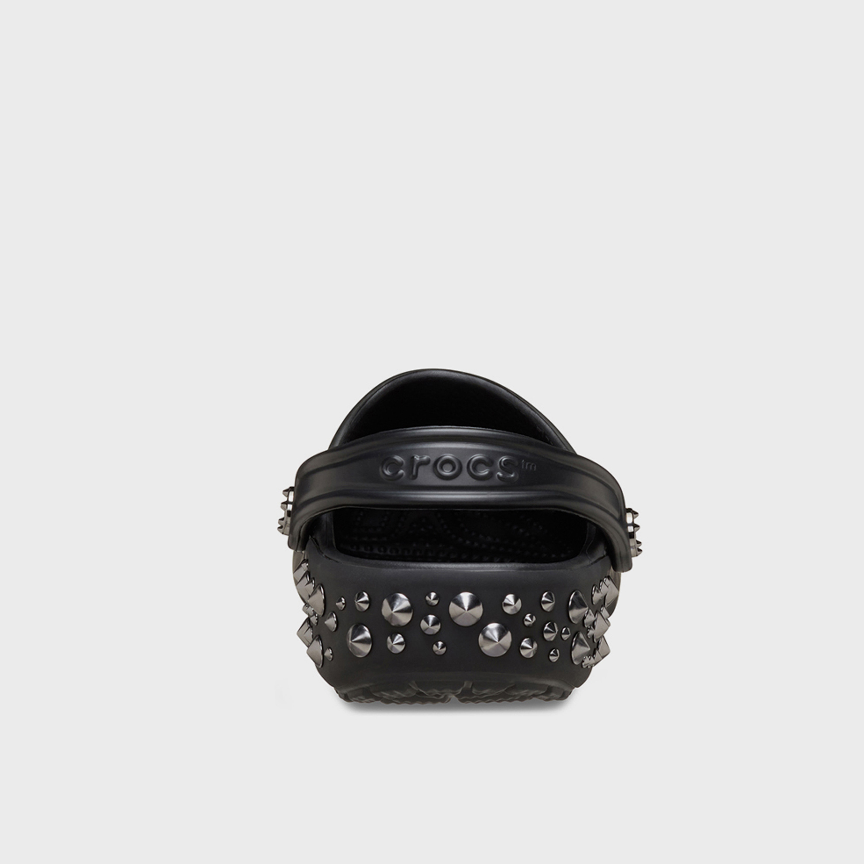 Crocs Unisex Slip On Classic Studded Clogs | 211596-001-women-shoes-flipflopsandslides-image-6