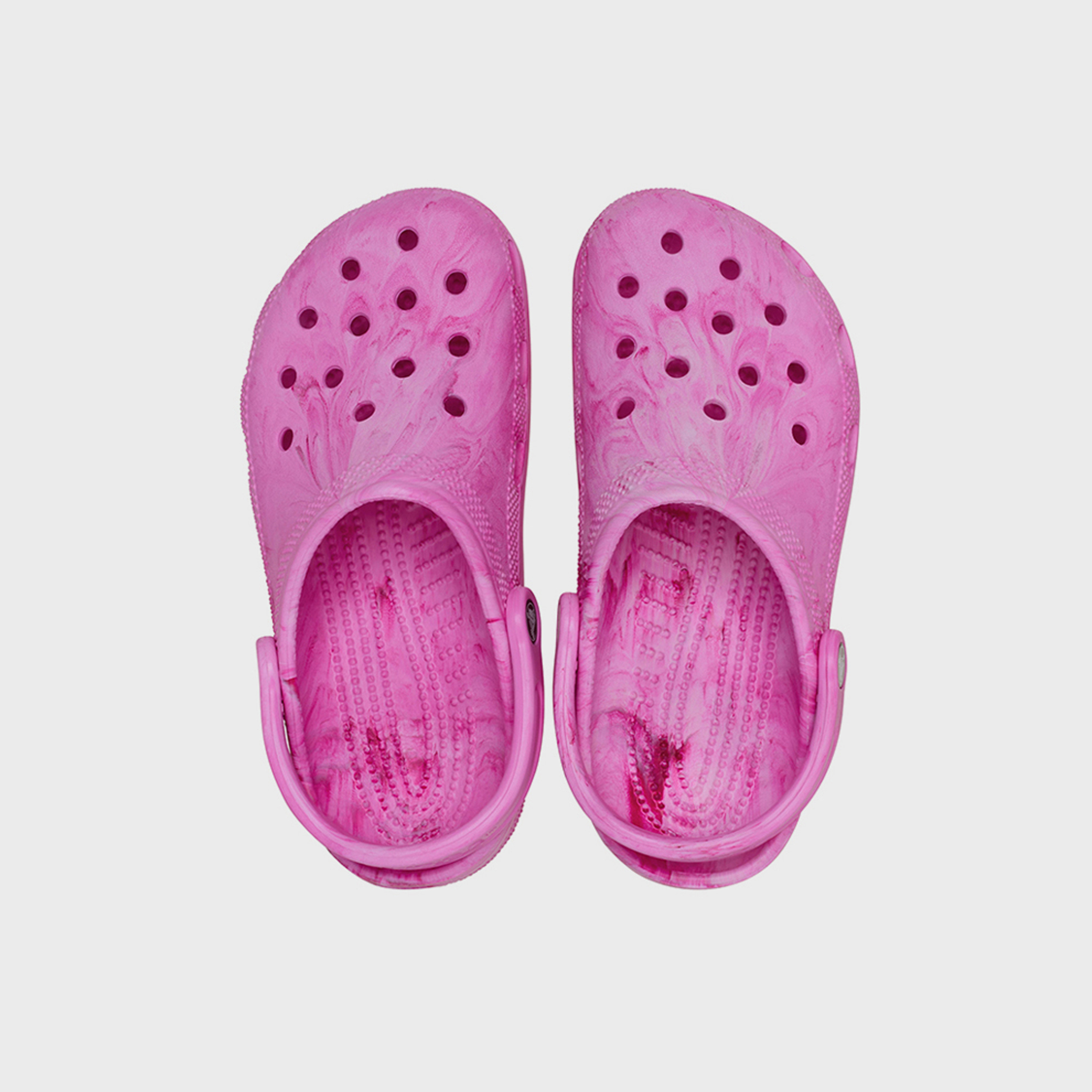 كروكس - حذاء سهل الارتداء للبنات من كلسك بتصميم رخامي مائي | 211602-7AV-girls-shoes-flipflopsandslides-image-4