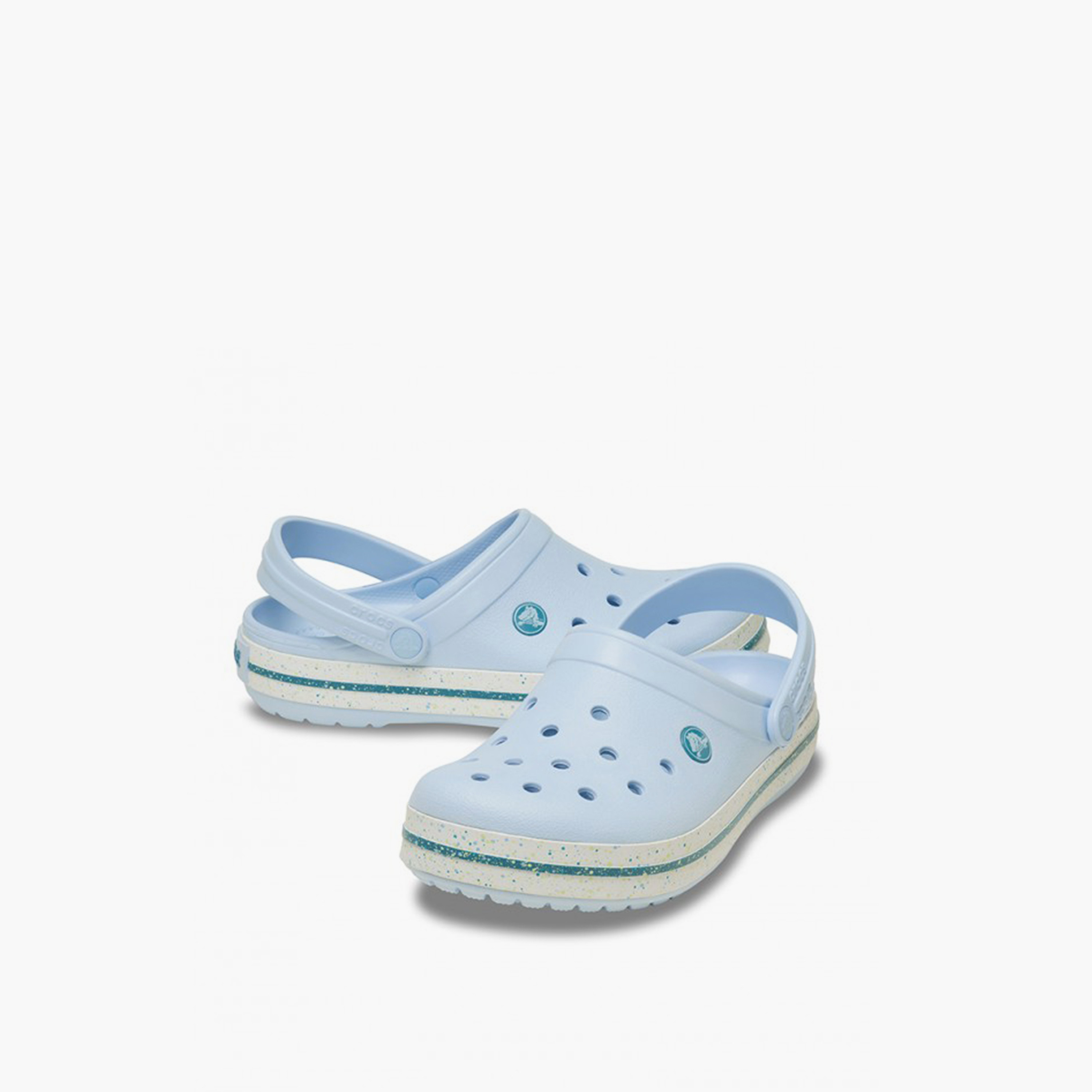 كروكس - شبشب  للجنسين بحزام خلفي وشريط منقط | 211621-4WK-women-shoes-flipflopsandslides-image-1