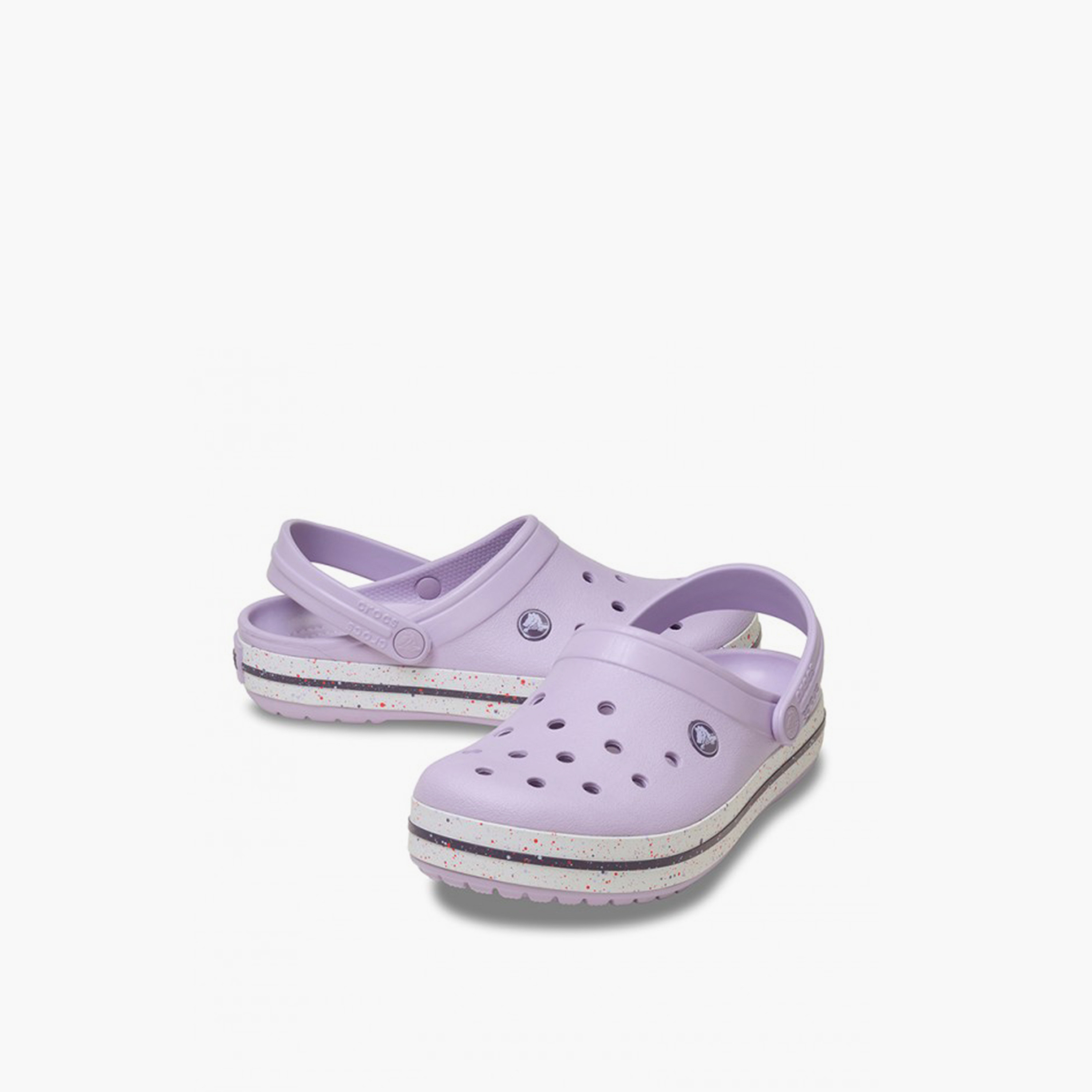 Crocs Back Strap Crocband Speckled Band Clogs | 211621-530-women-shoes-sandals-flats-image-1