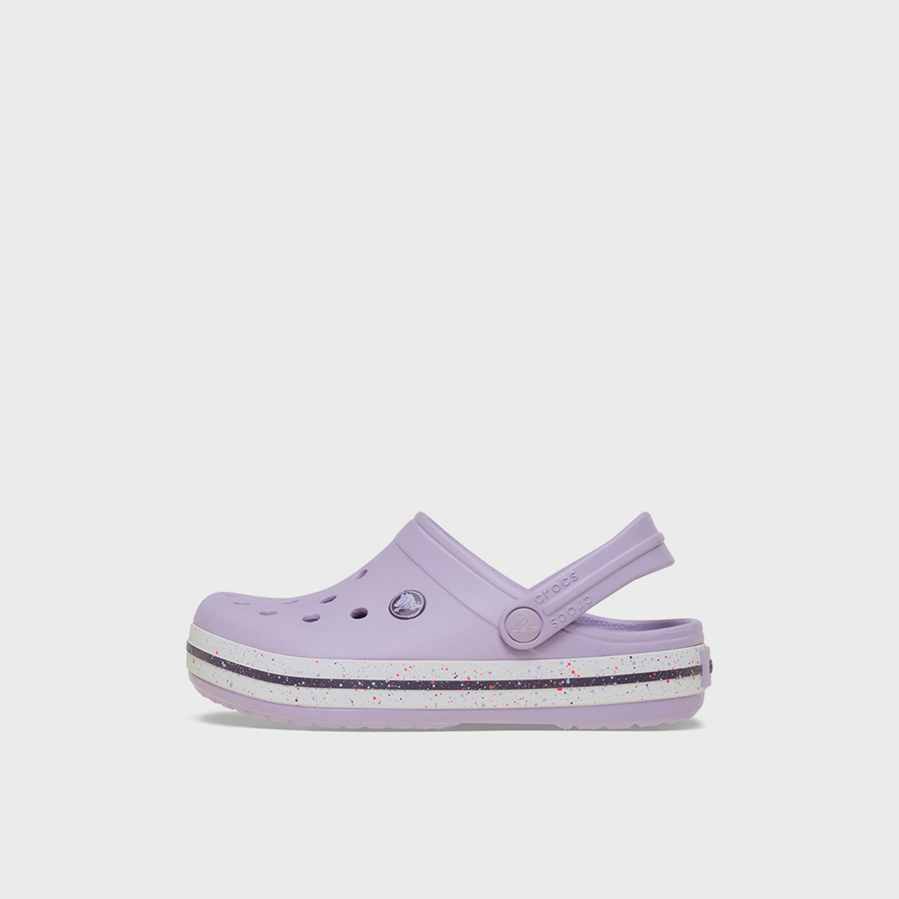 كروكس - حذاء قبقاب للبنات حزام خلفي وشريط منقط | 211646-530-girls-shoes-flipflopsandslides-image-6