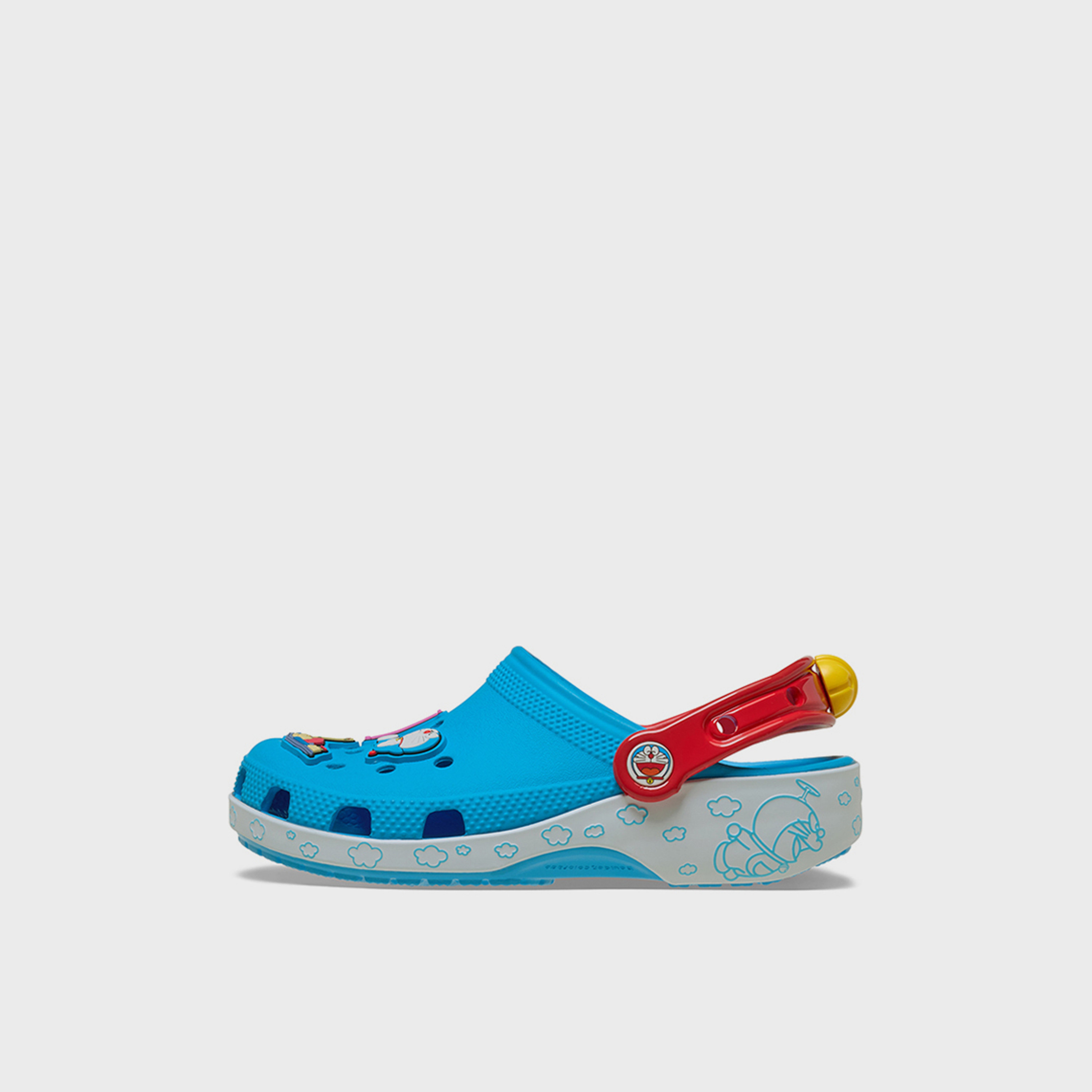 Crocs Boys Slip On Doraemon Cls Clog | 211692-90H-boys-shoes-flipflopsandslides-image-2