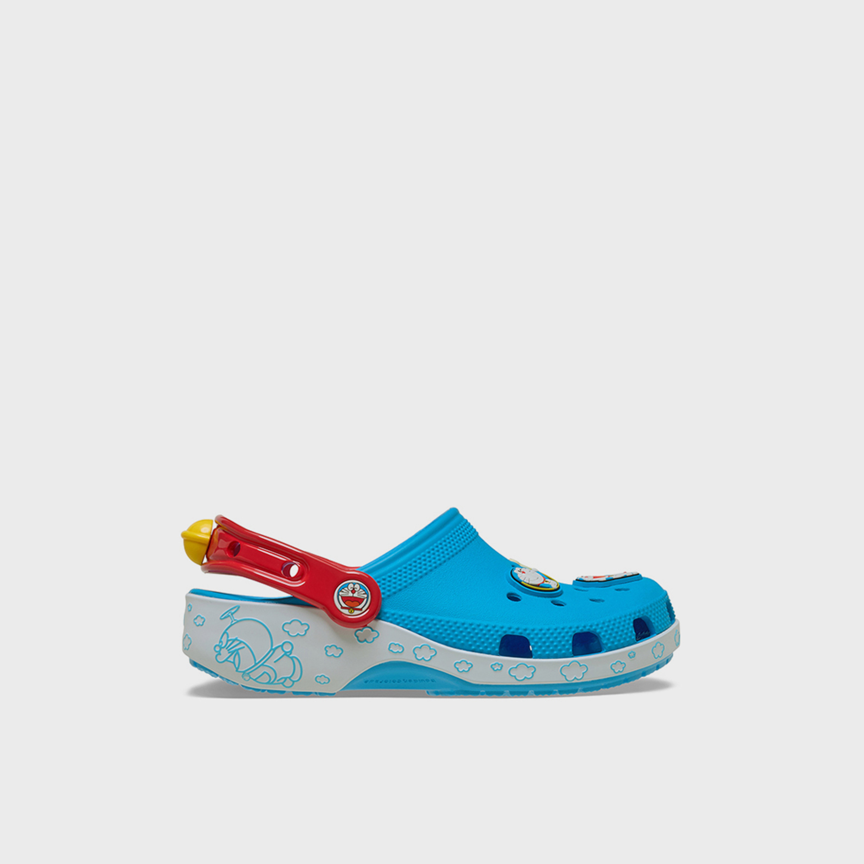 Crocs Boys Slip On Doraemon Cls Clog | 211692-90H-boys-shoes-flipflopsandslides-image-3