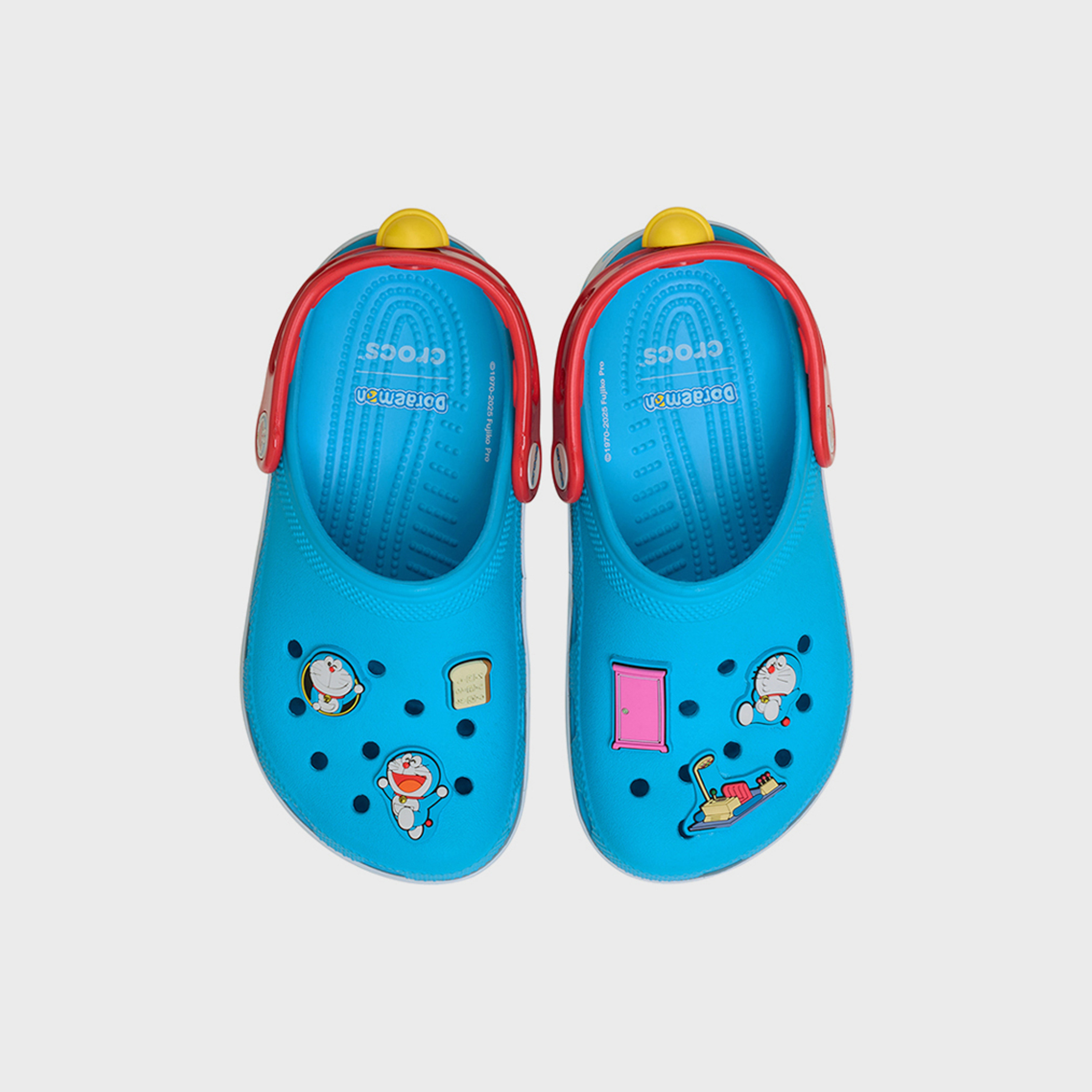Crocs Boys Slip On Doraemon Cls Clog | 211692-90H-boys-shoes-flipflopsandslides-image-4