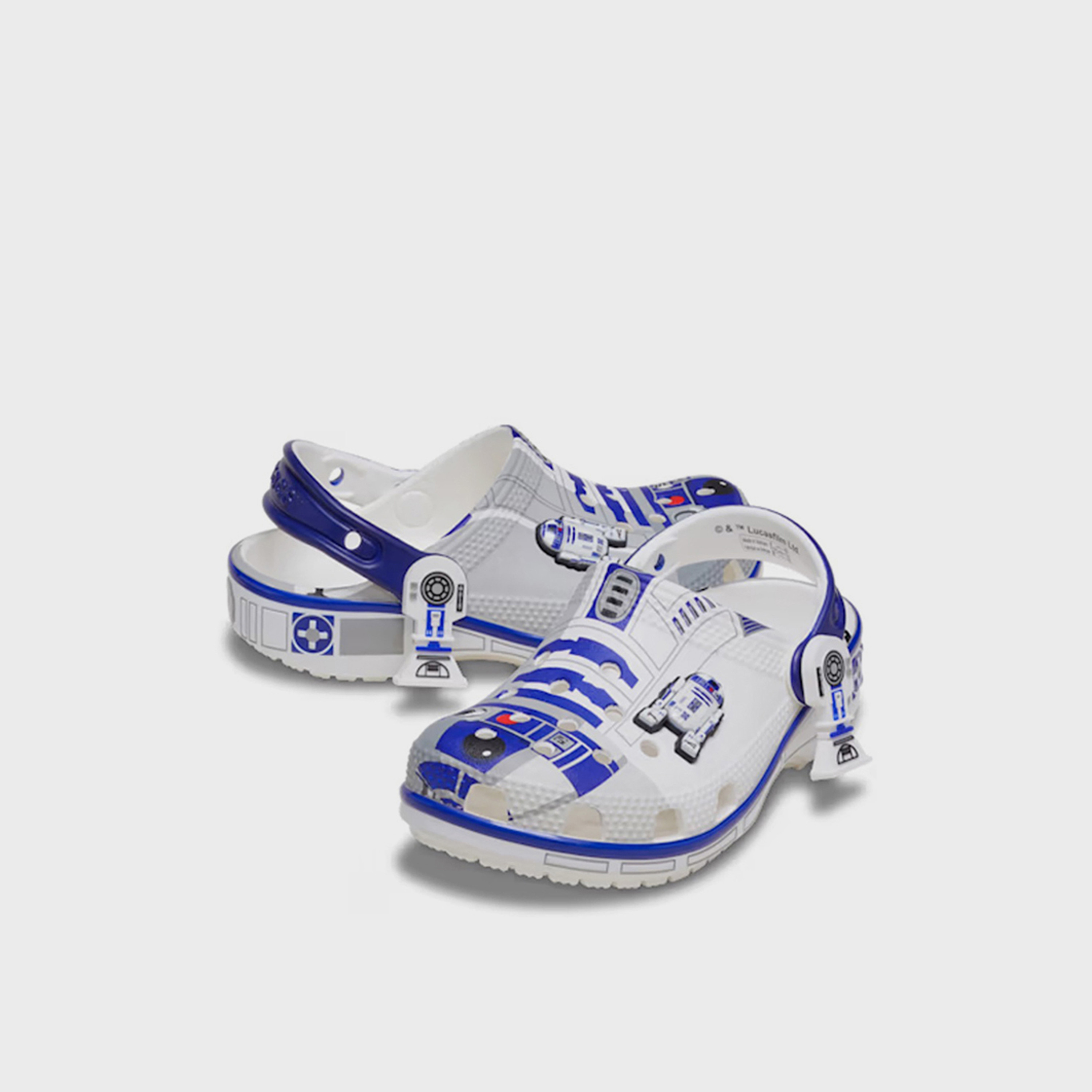 Crocs Boys Slip On Star Wars R2D2 Cls Clog | 211735-90H-boys-shoes-flipflopsandslides-image-1