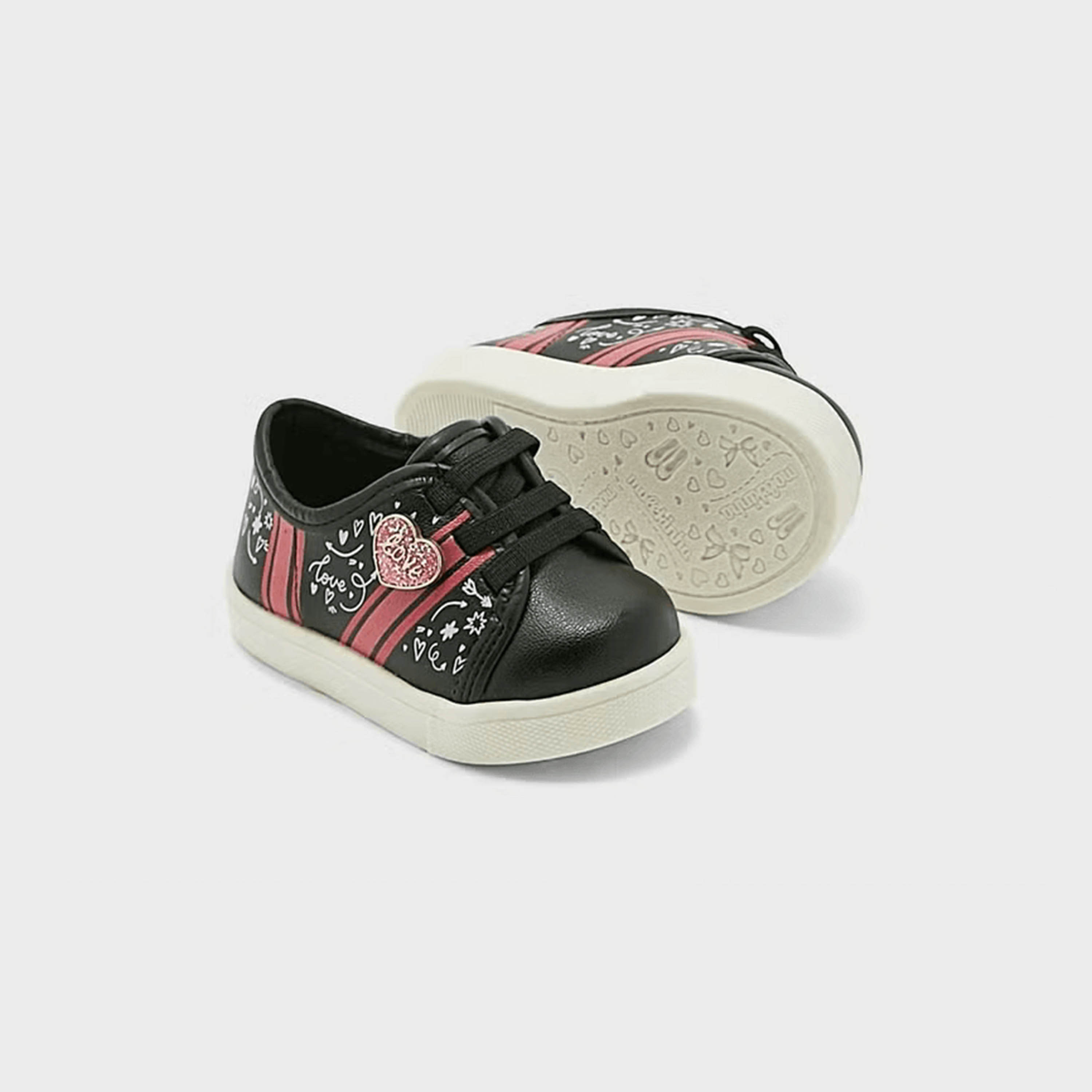 حذاء رياضي للفتيات برباط مطبوع من مولكينها | 2118-566-24782-girls-shoes-sneakers-image-8