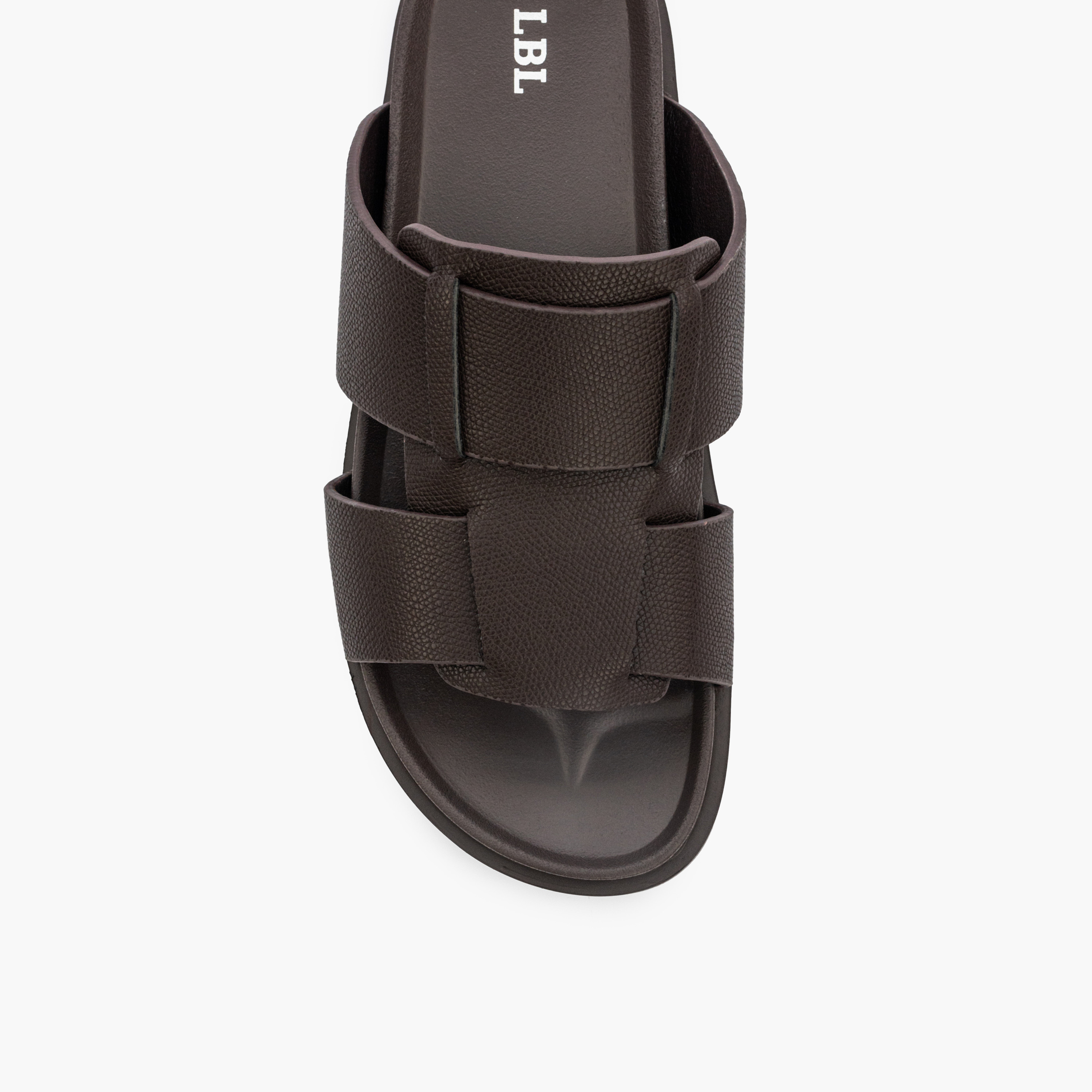 صندل مريح سادة سهل الارتداء من إل بي إل من شو إكسبريس-men-shoes-sandals-image-4