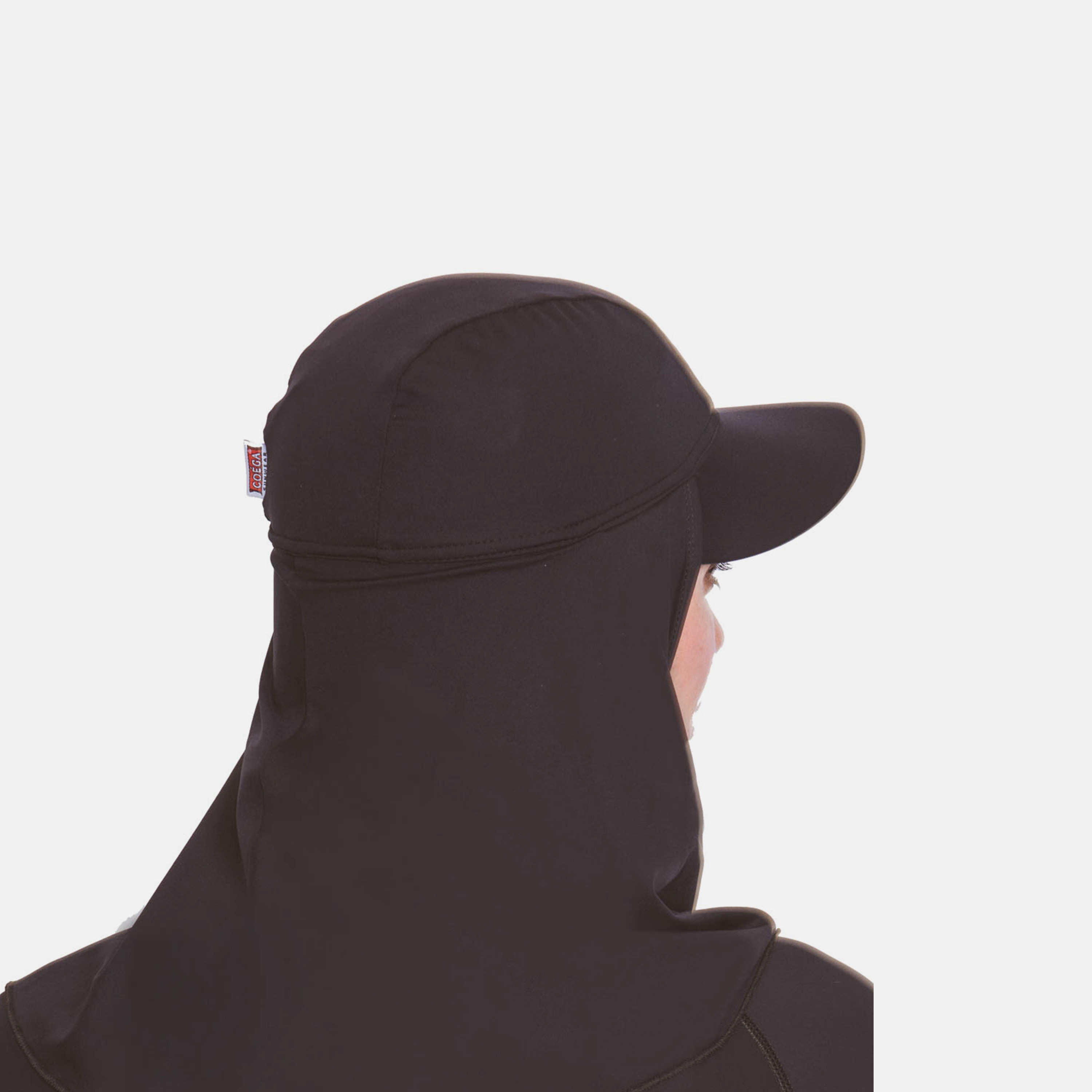 قبعة بول شيلا للنساء من كويغا باللون الأسود-women-clothing-swimandbeach-swimcaps-image-2