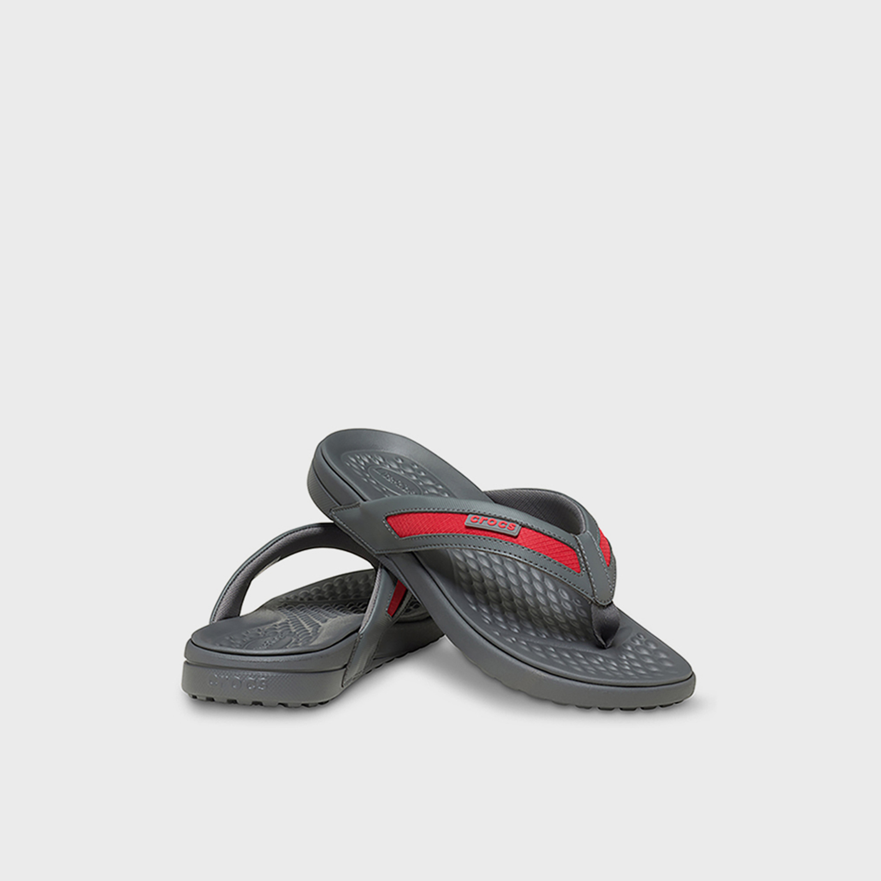 كروكس - شبشب يوكون سبورت إل آر للرجال سهل الارتداء | 212039-1YB-men-shoes-flipflopsandslides-image-1