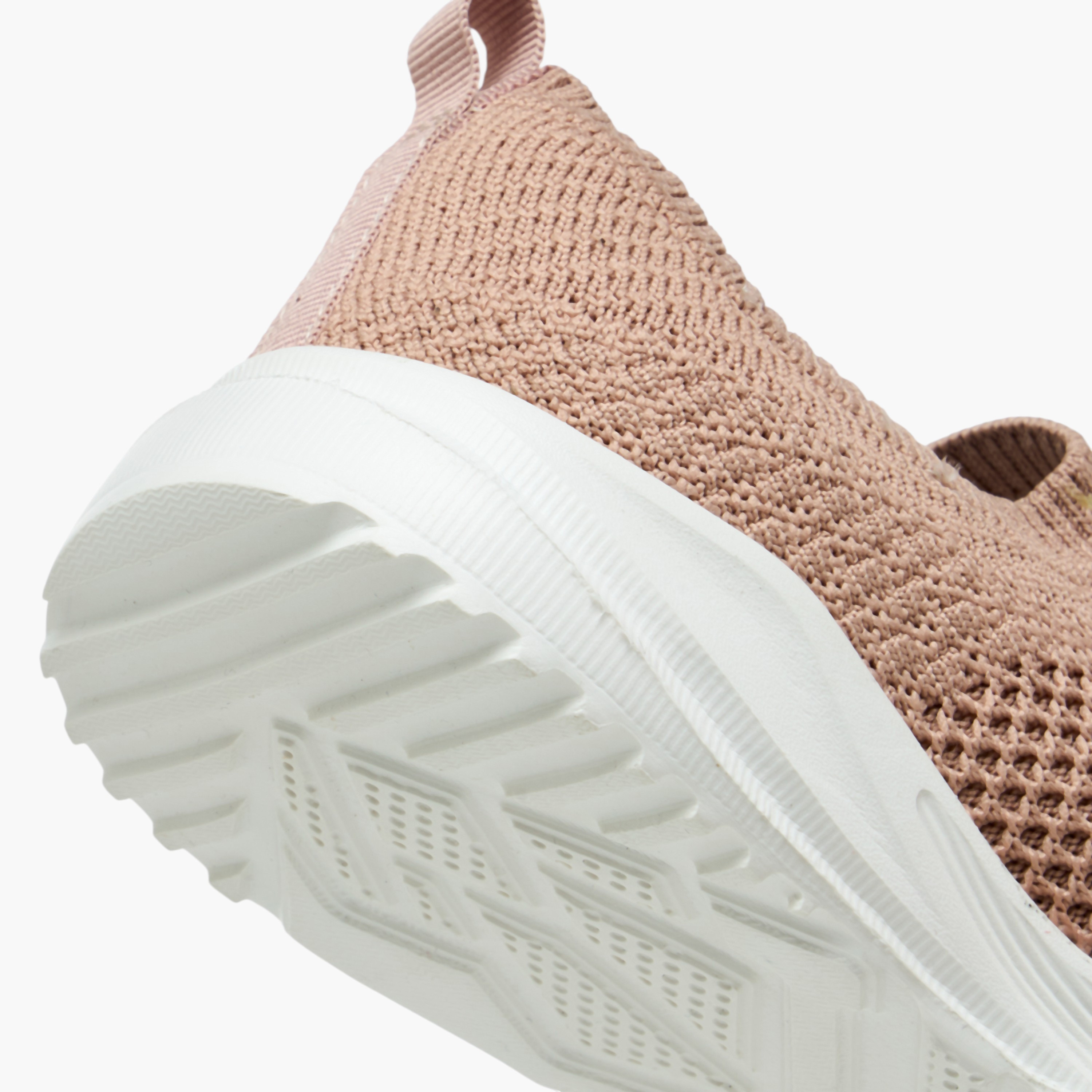 حذاء سنيكرز سهل الارتداء مزين بالزهور من جونيورز-girls-shoes-sneakers-image-5