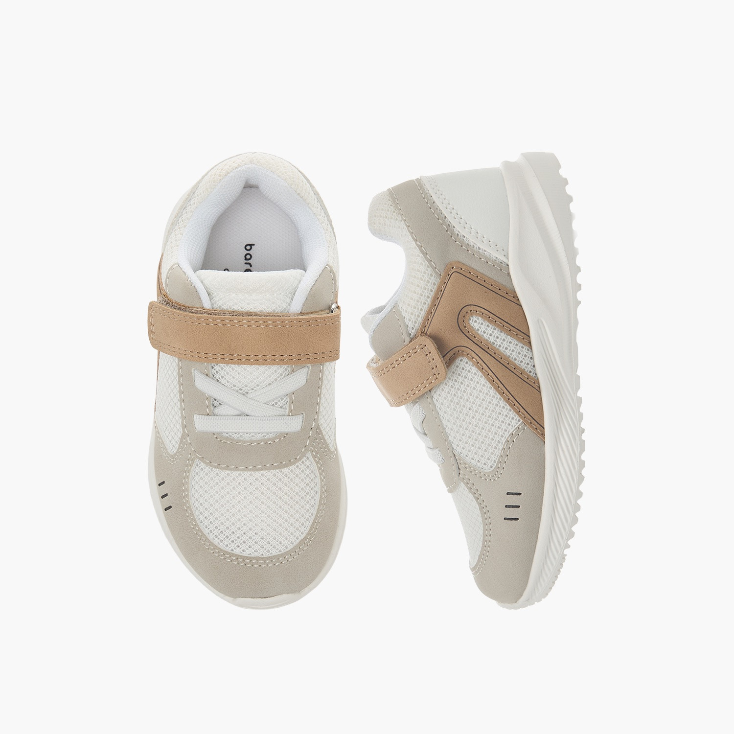 حذاء سنيكرز طول الكاحل بشريط إغلاق لاصق للأولاد من بيرفيت-boys-shoes-sneakers-image-1