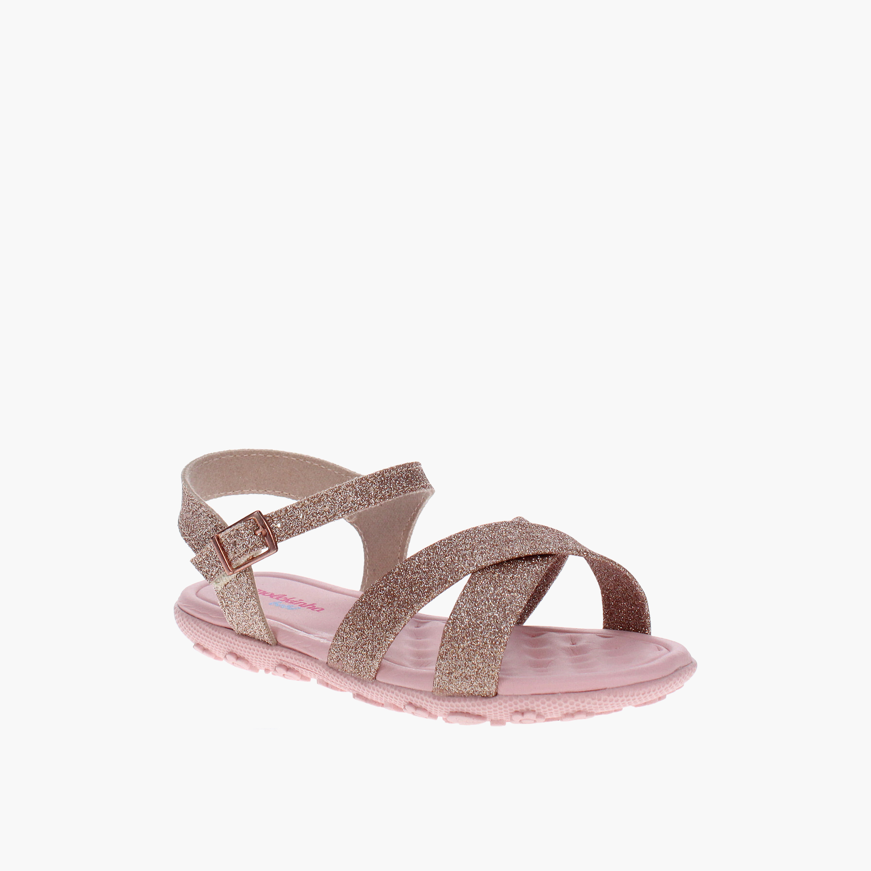 Molekinha by Geoomnii Girl's Buckle Ivanna Strap Sandals | 2121-101-13251-23146        -girls-shoes-sandals-image-1