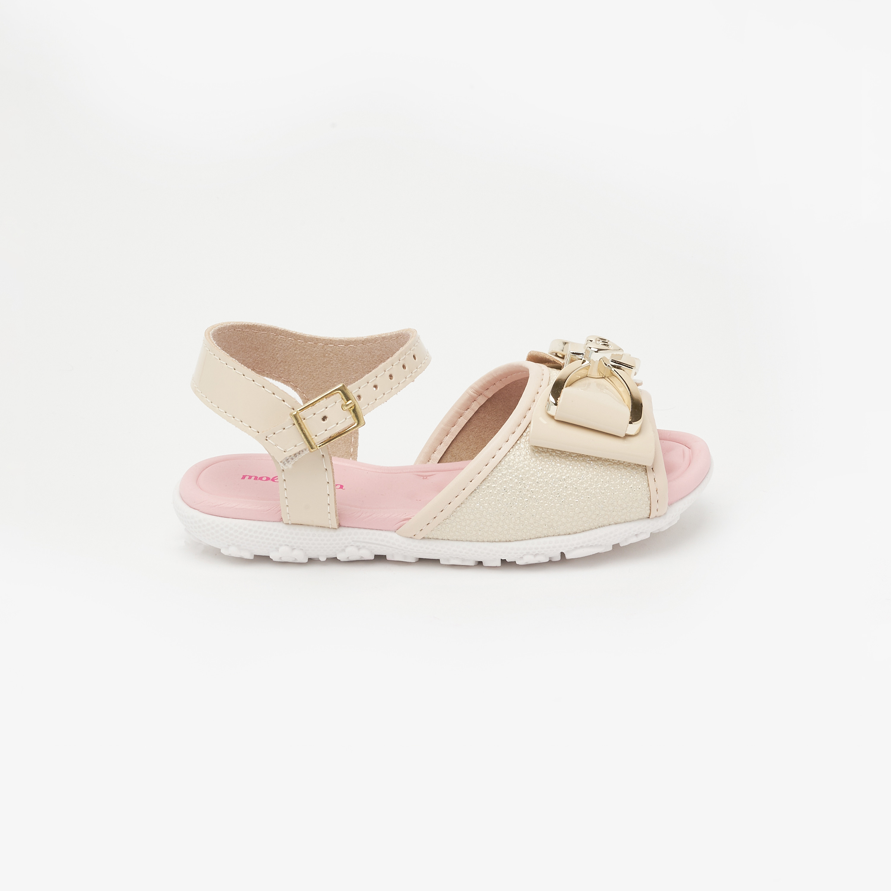 Molekinha by Geoomnii Kids Sandals with Bow Detail | 2121-135-24197        -girls-shoes-sandals-image-3